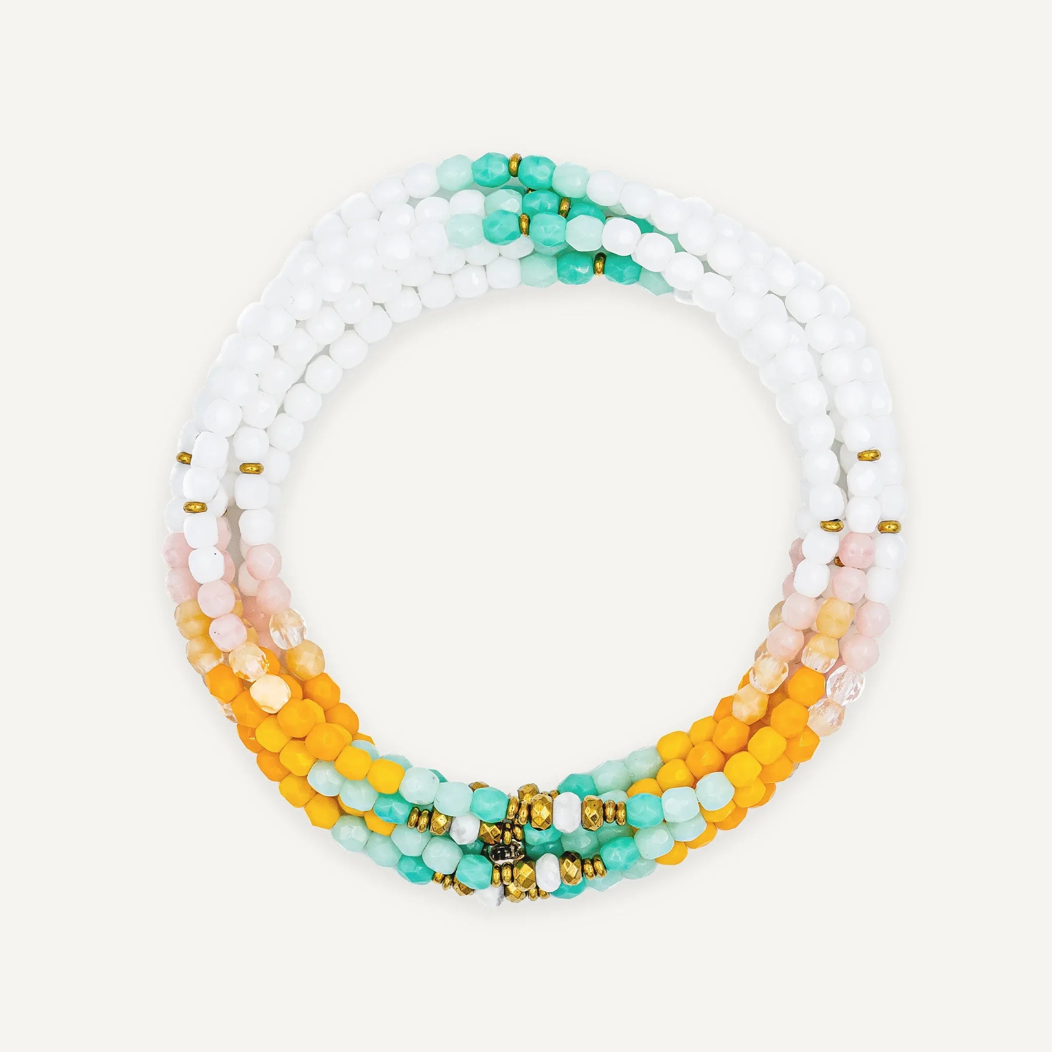 collier / bracelet CO(O)RNICHE - 6 tours - Têtes Blondes