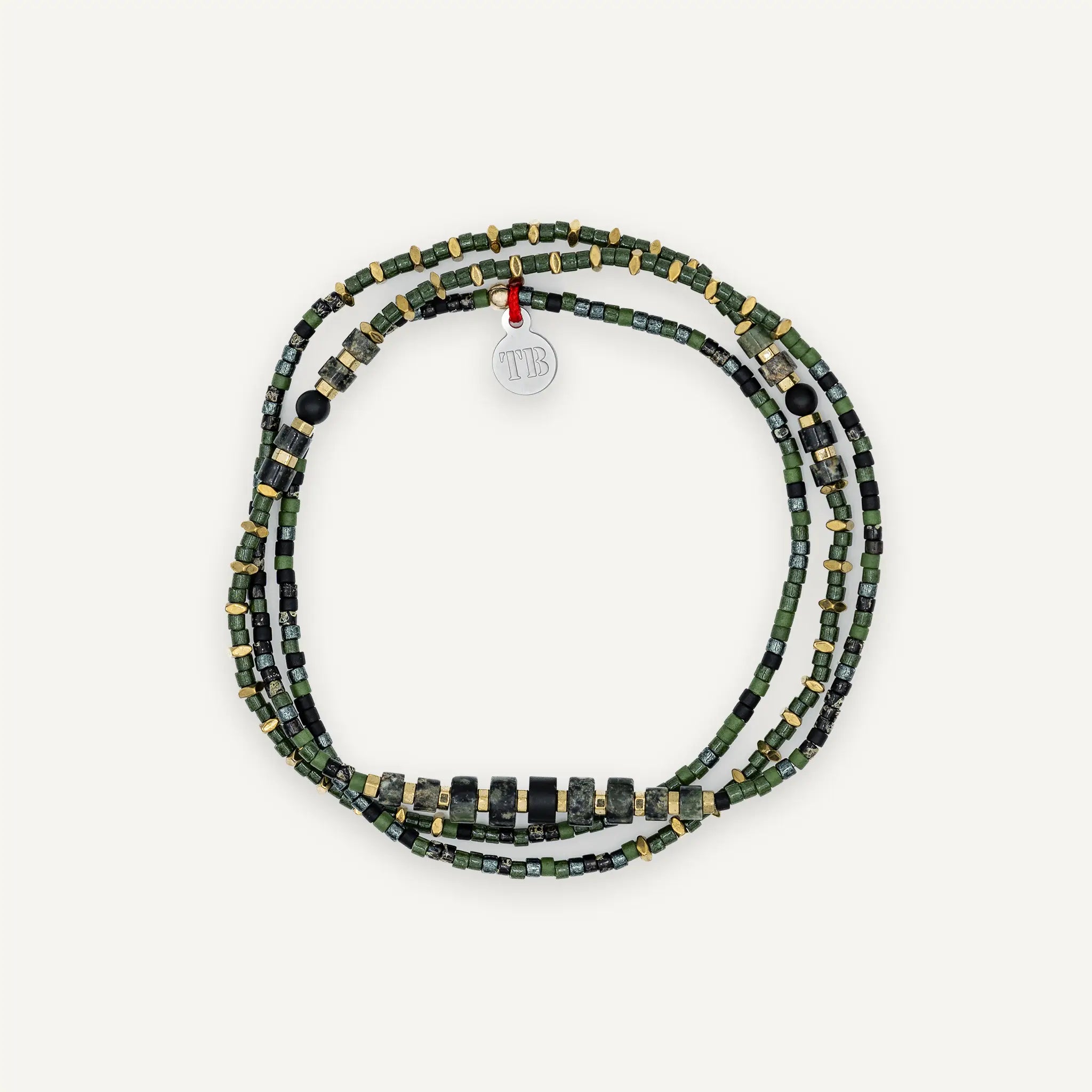 collier / bracelet CROCODILE Slim 3 - Têtes Blondes