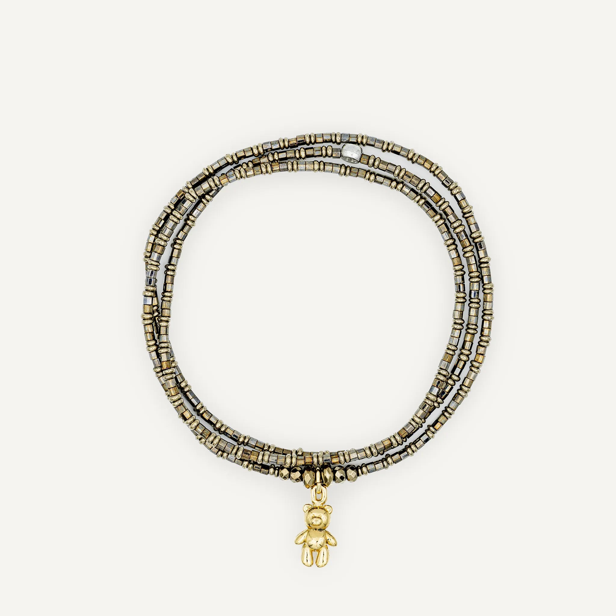 collier / bracelet DOUDOU DEDE - Gold Metal - Têtes Blondes