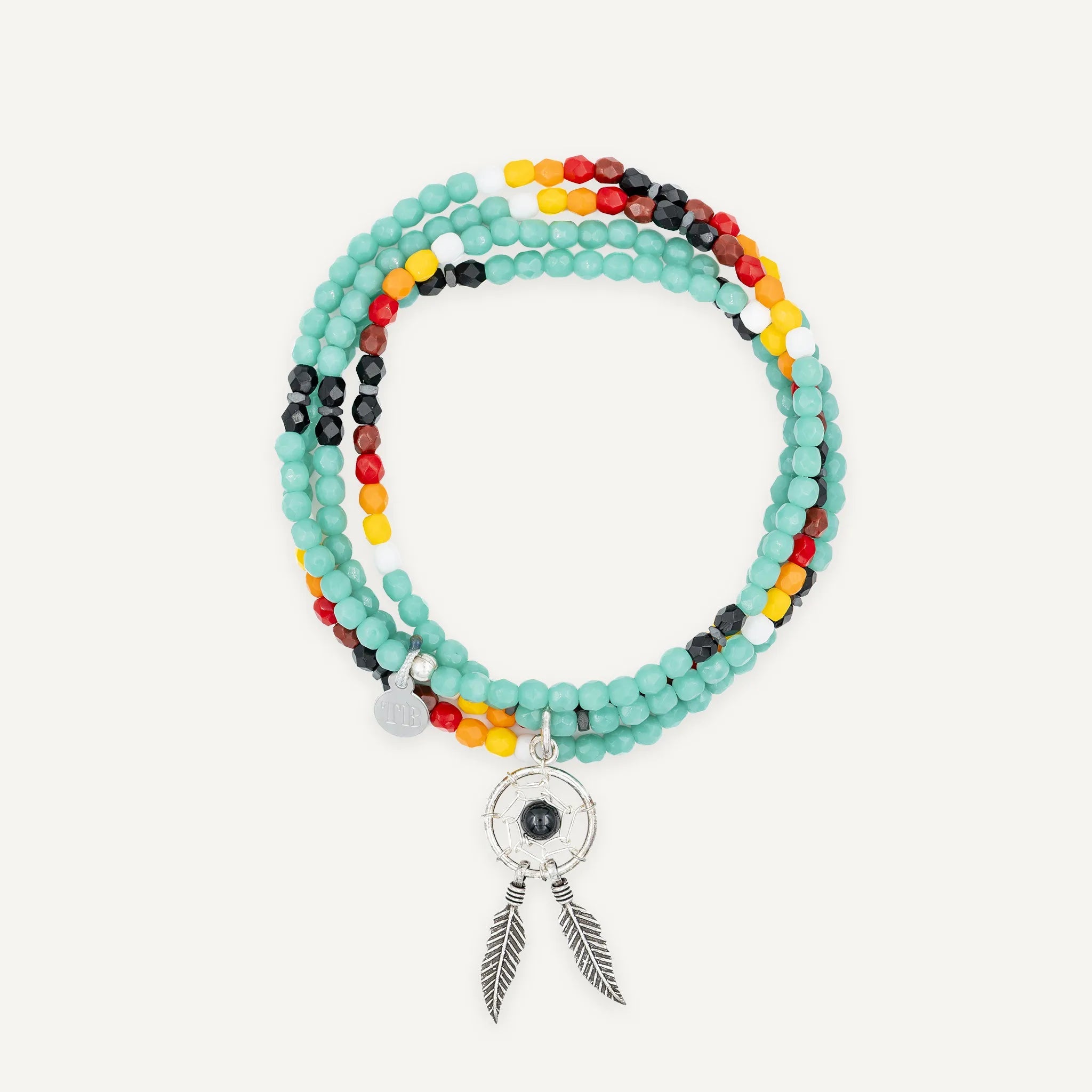 collier / bracelet DREAMCATCHER Apache - Têtes Blondes