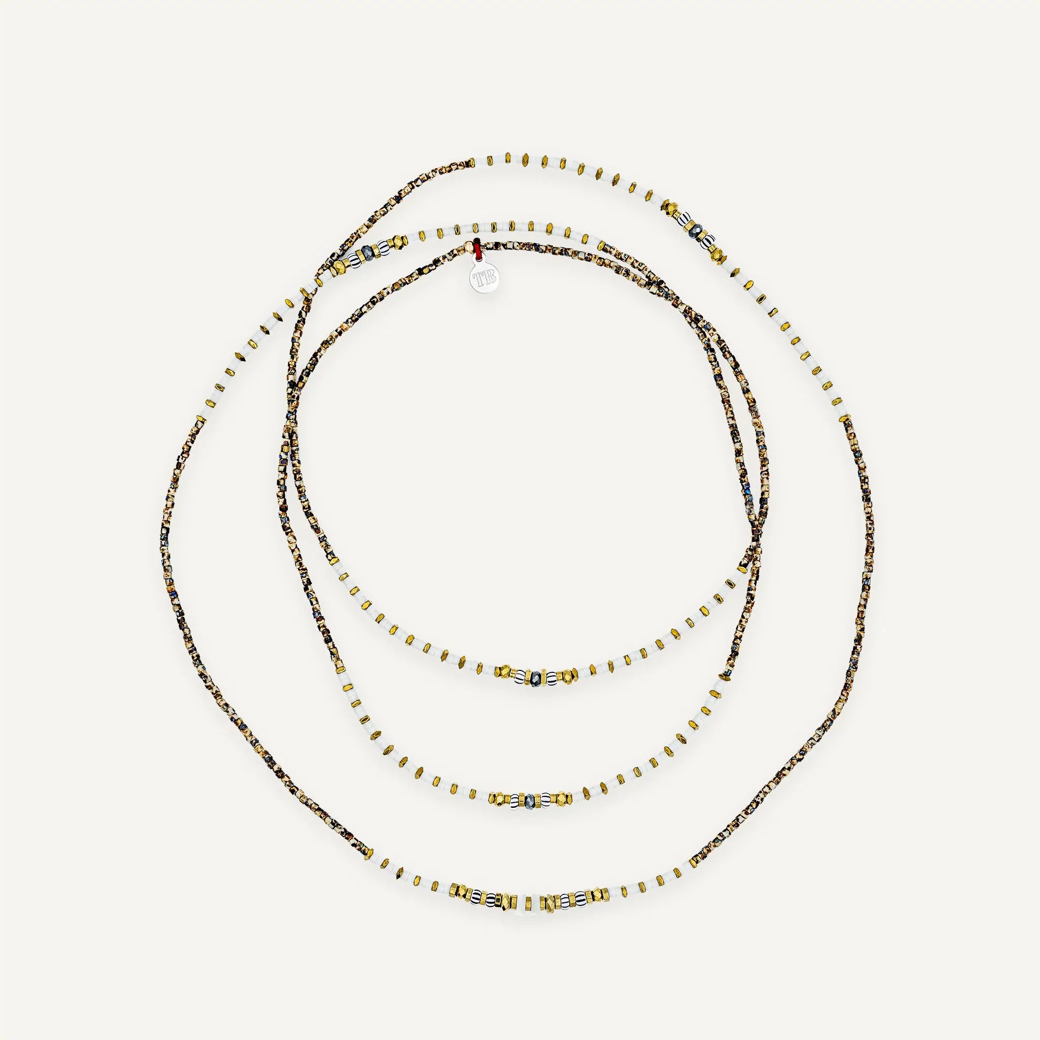 collier / bracelet DUNE 6 Slim - Vanille & Caramel - Têtes Blondes