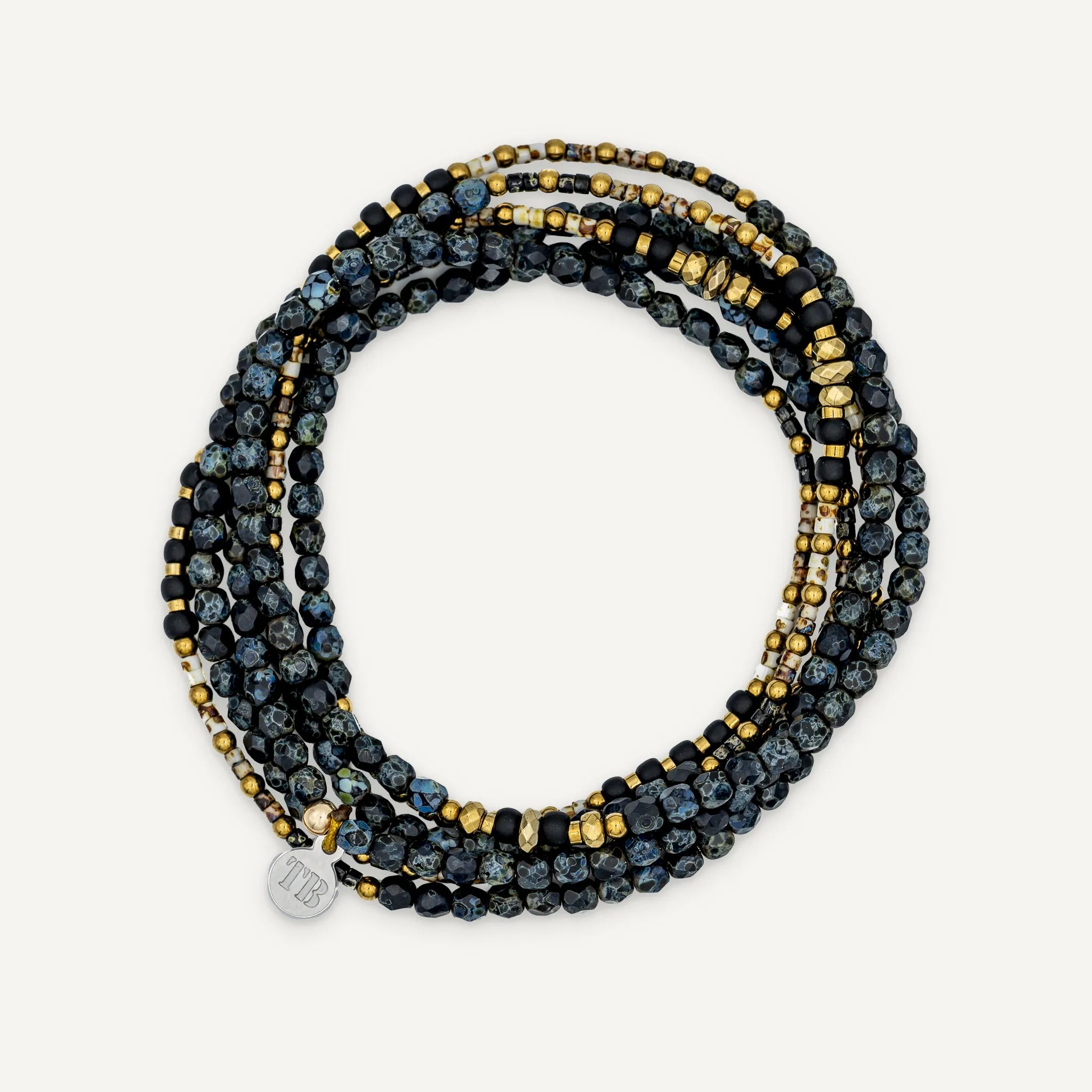collier / bracelet EAGLE 6 - Noir Rock - Têtes Blondes