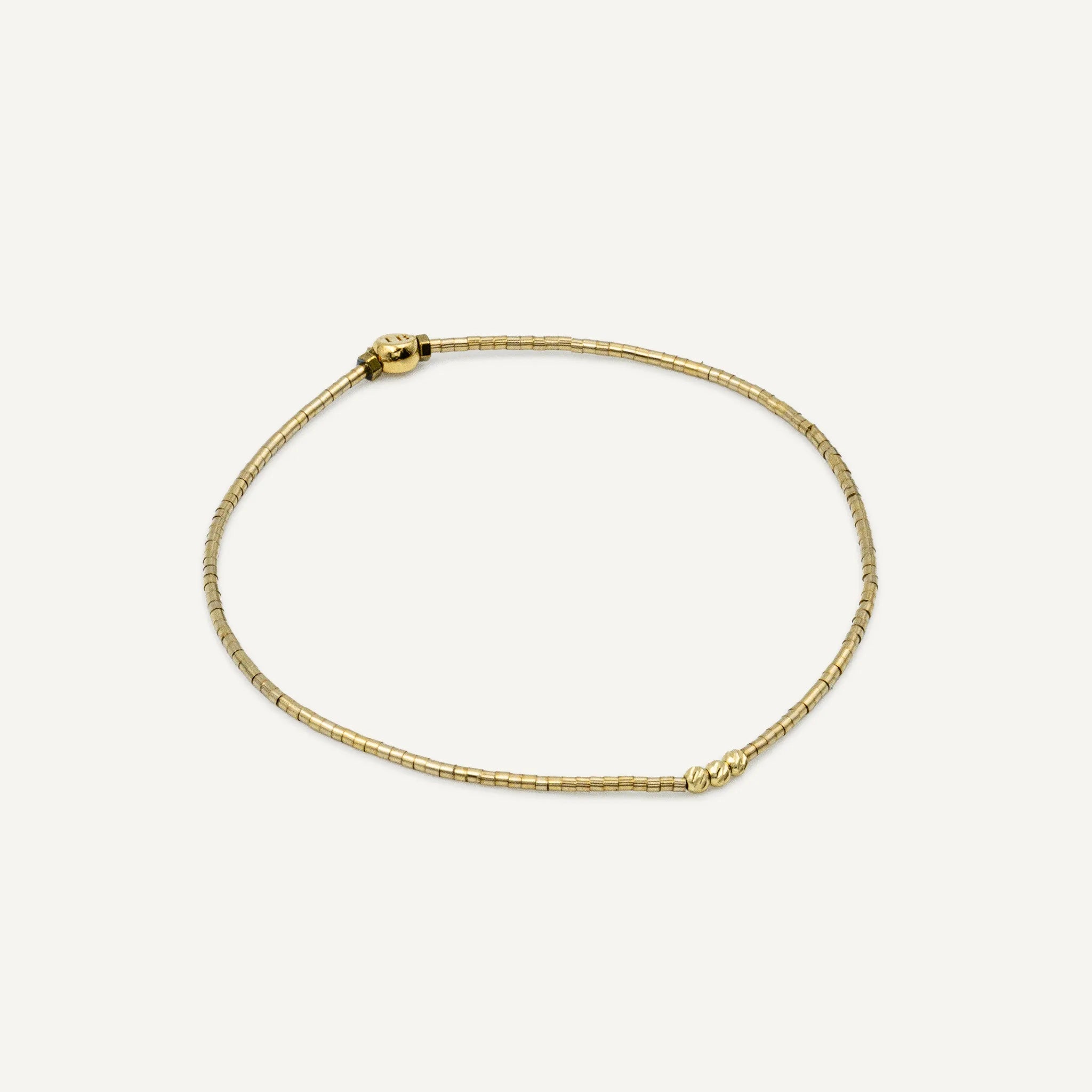 collier / bracelet ELIA GOLD - Têtes Blondes