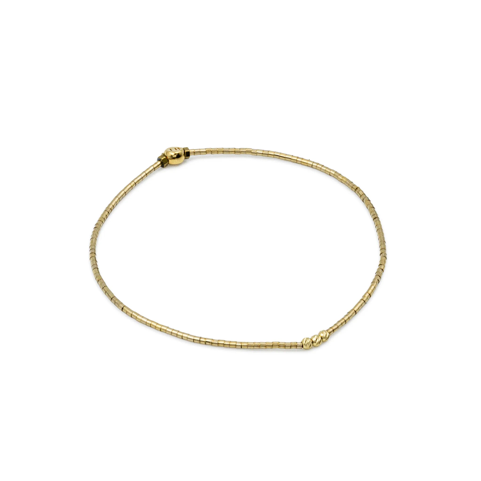 collier / bracelet ELIA GOLD - Têtes Blondes