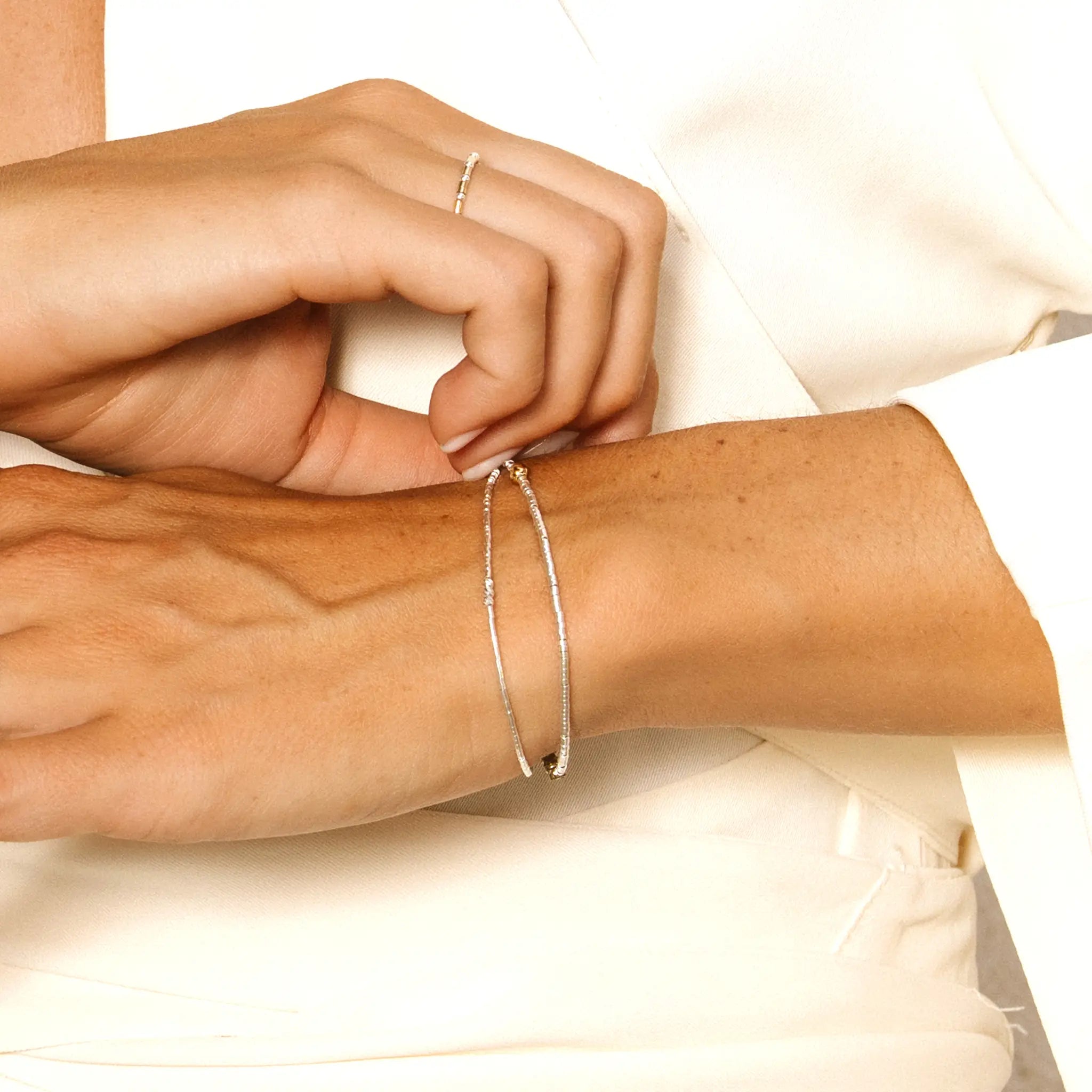 collier / bracelet ELIA SILVER - Têtes Blondes