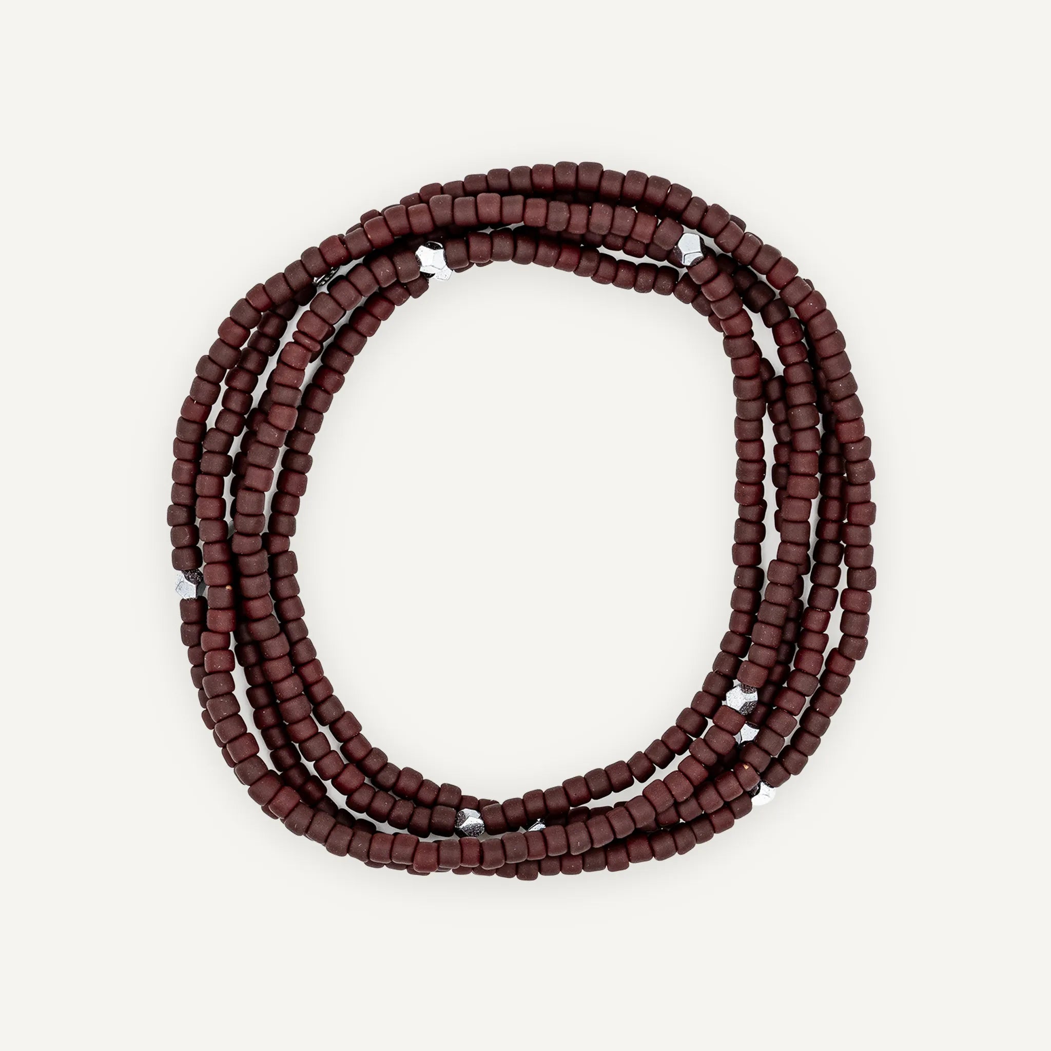 collier / bracelet EQUINOXE - Bordeaux - Têtes Blondes