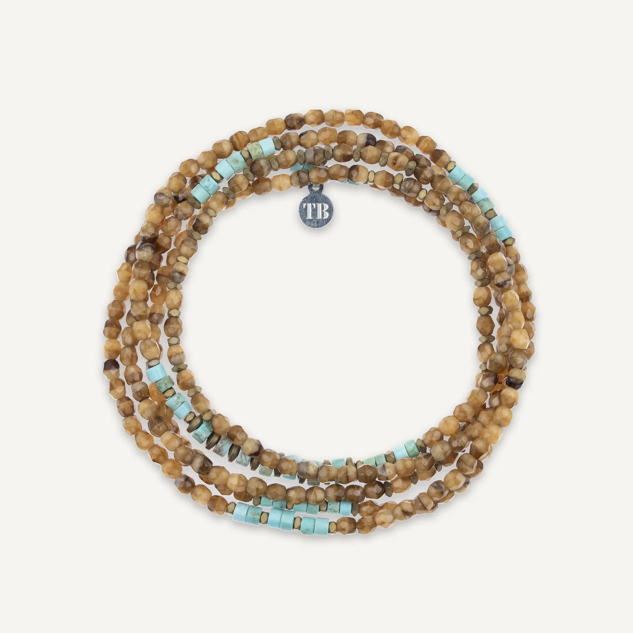 collier / bracelet GENTLEMAN 5 - Caramel - Têtes Blondes