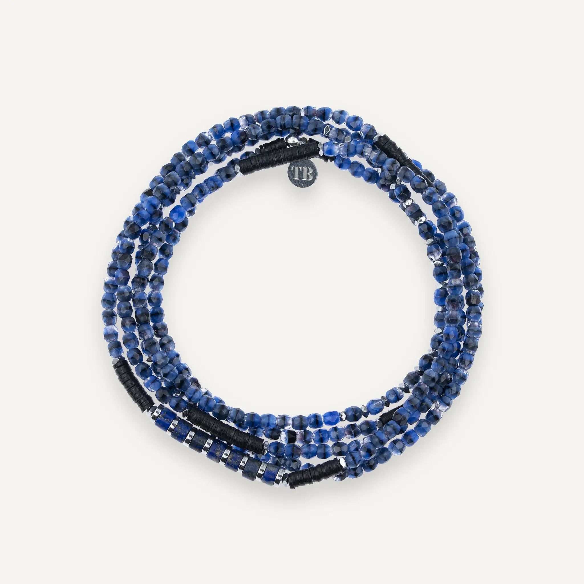 collier / bracelet GENTLEMAN 5 - Denim - Têtes Blondes