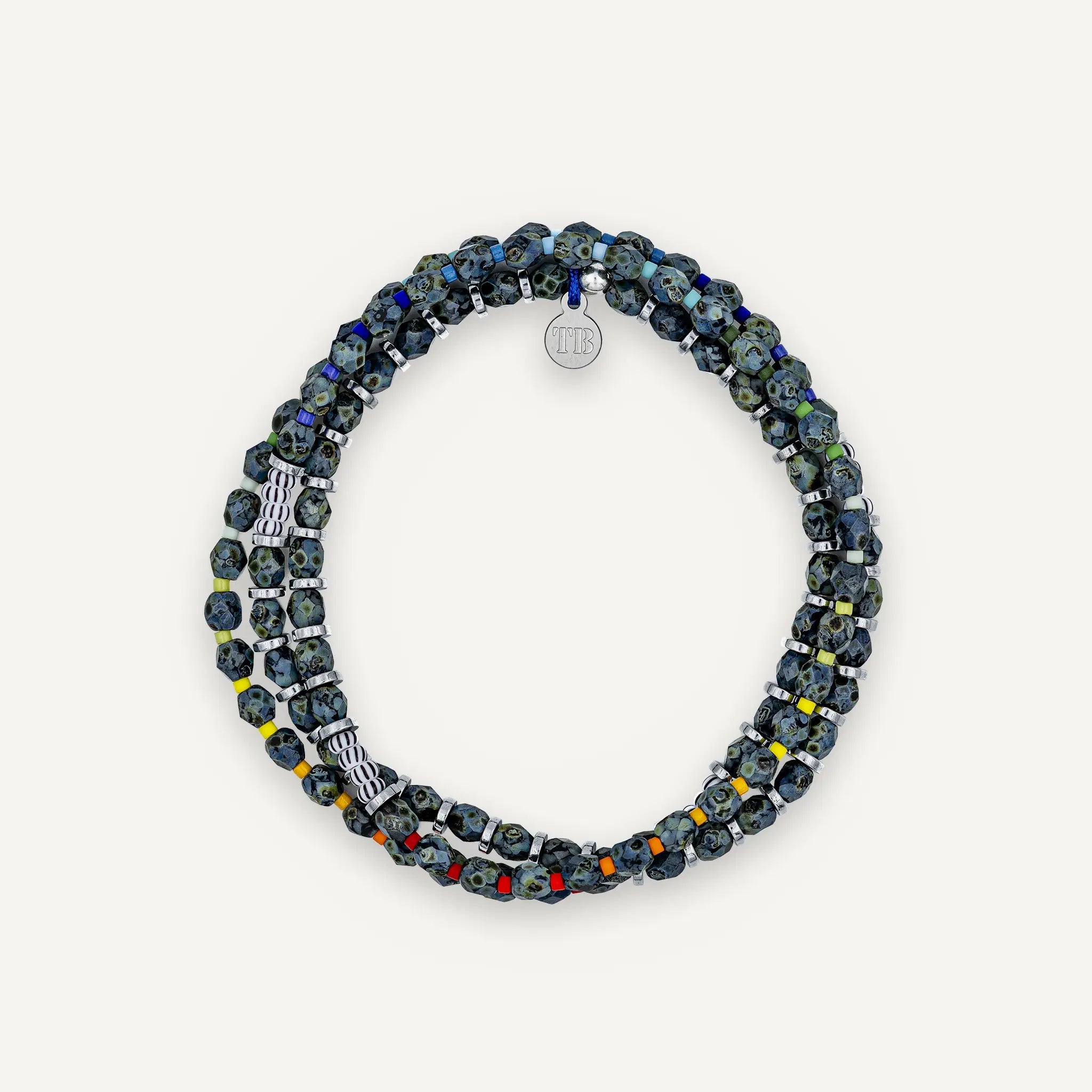 collier / bracelet GENTLEMAN RAINBOW - Têtes Blondes