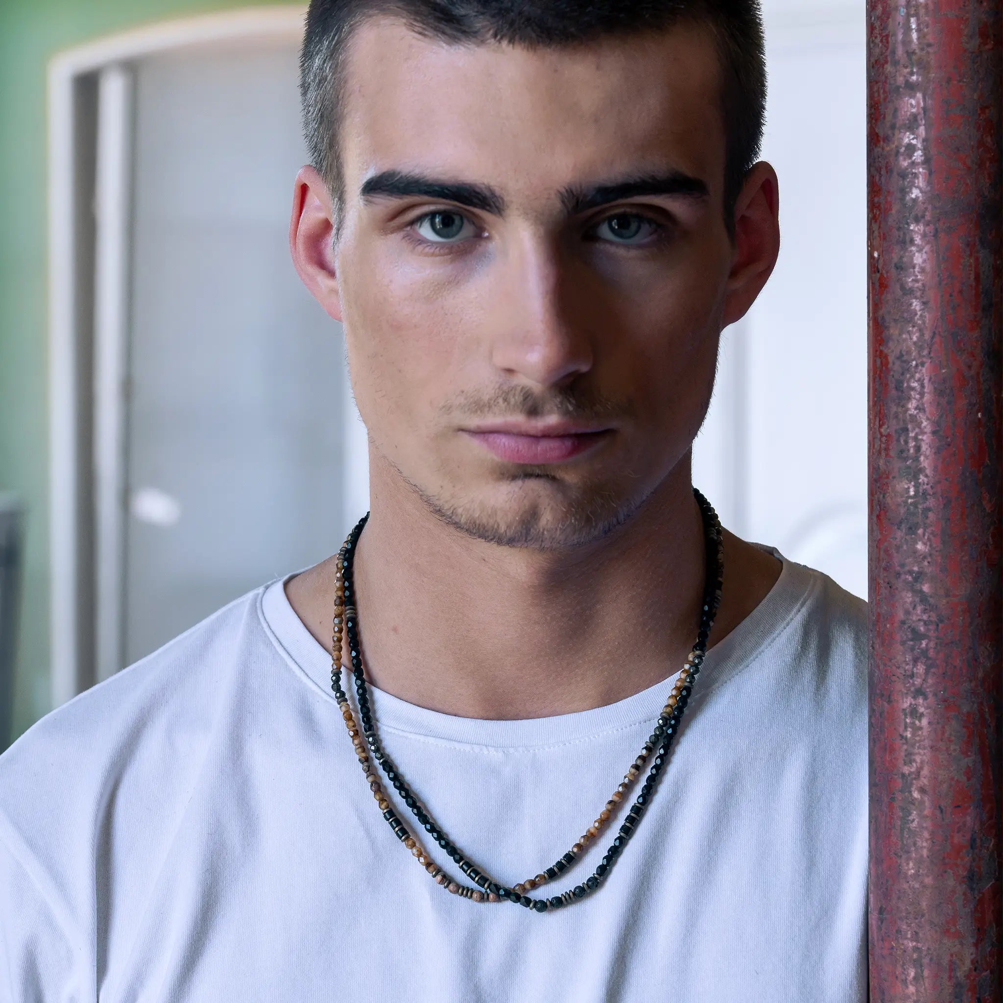 collier / bracelet GENTLEMAN Snake - Têtes Blondes