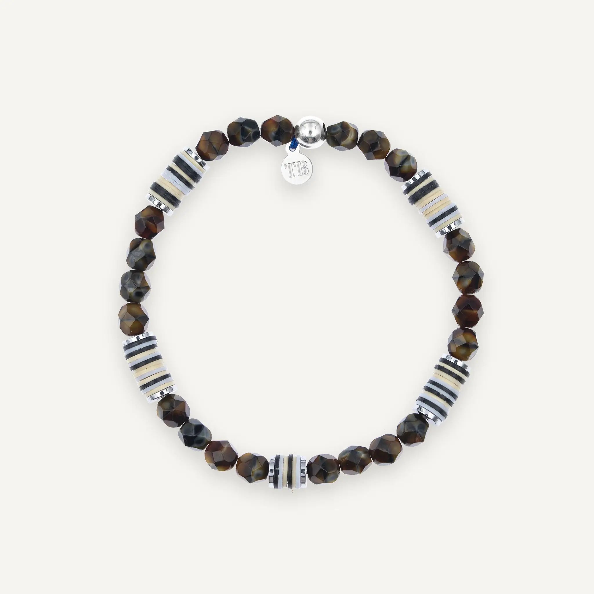 collier / bracelet GENTLEMAN XL - Brun - Têtes Blondes