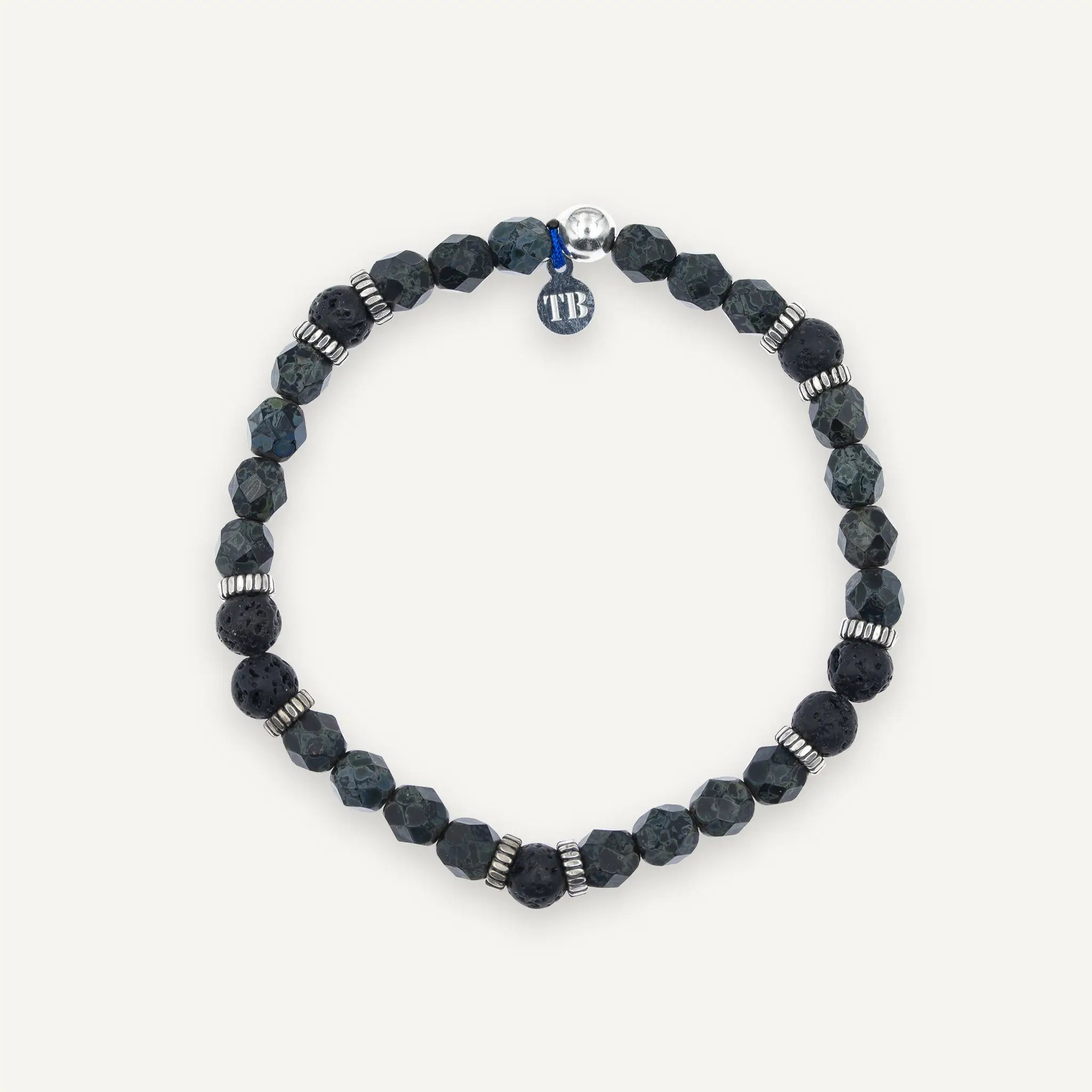 collier / bracelet GENTLEMAN XL - Noir Rock - Têtes Blondes