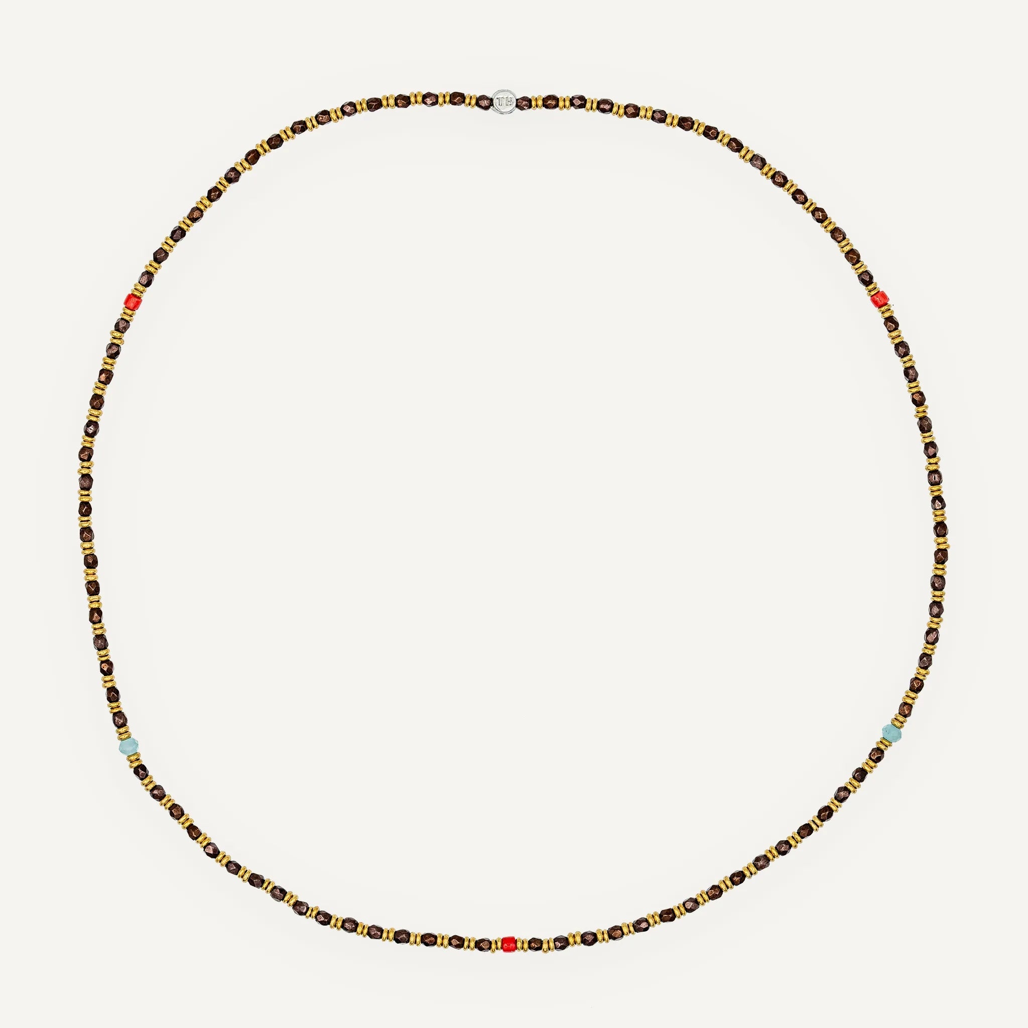 collier / bracelet GISELE - Bambou - Têtes Blondes