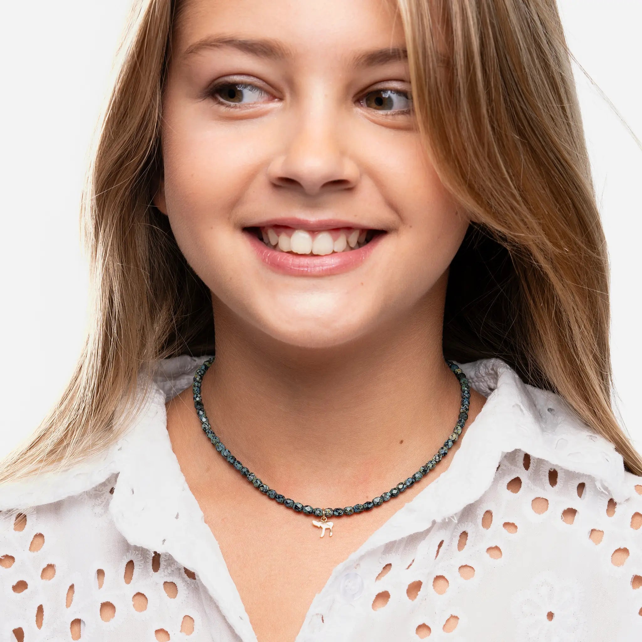 collier / bracelet HAÏ Gold - Noir Rock - Têtes Blondes