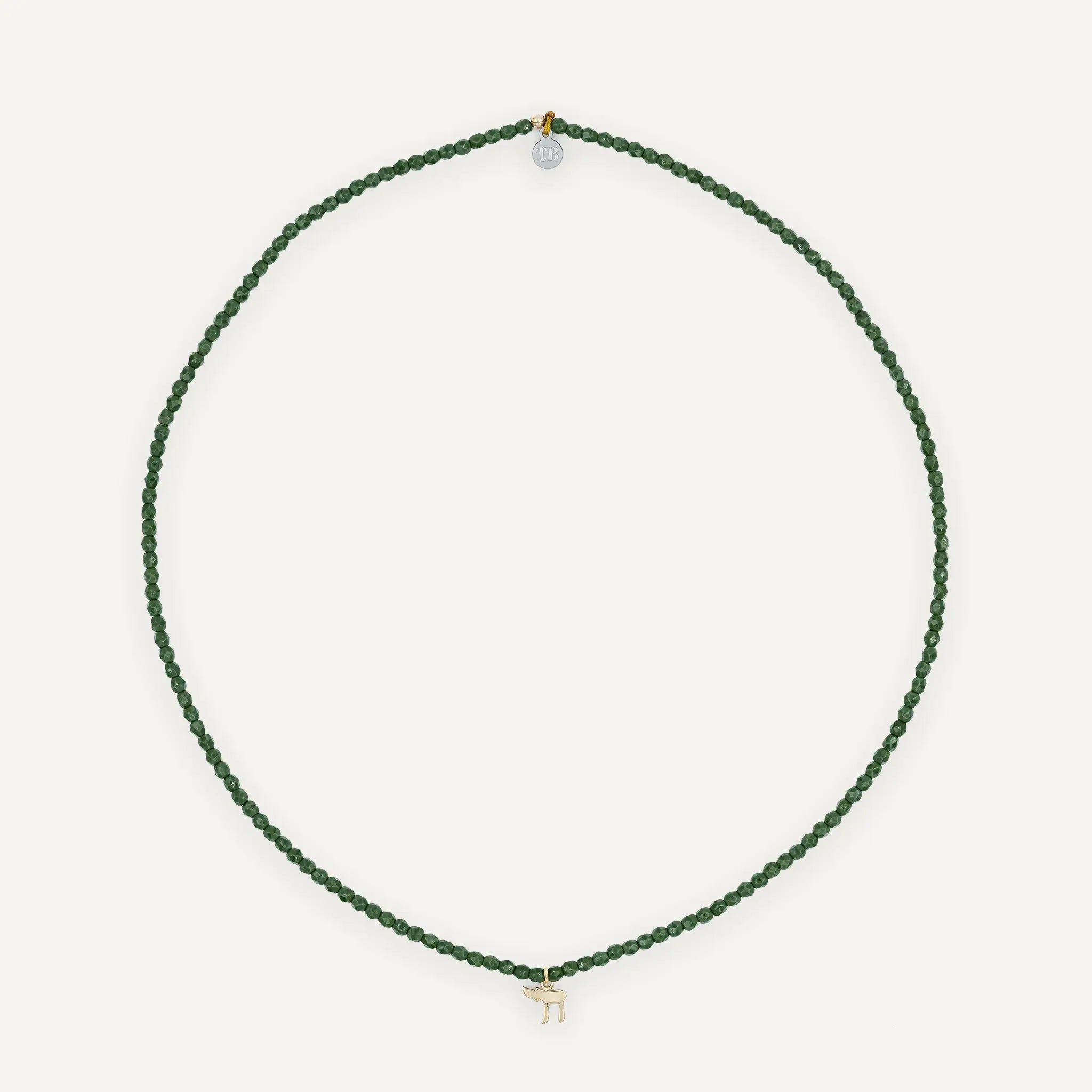 collier / bracelet HAÏ - Green Forest - Têtes Blondes