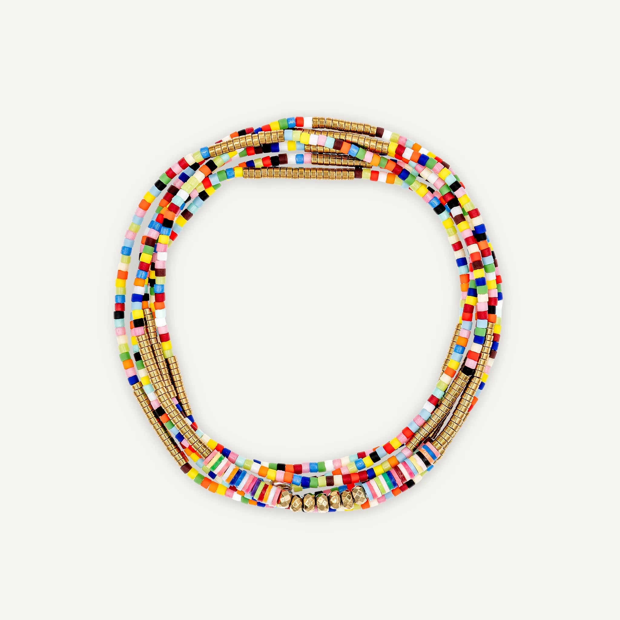 collier / bracelet HAPPY SLIM 6 - Multico - Têtes Blondes