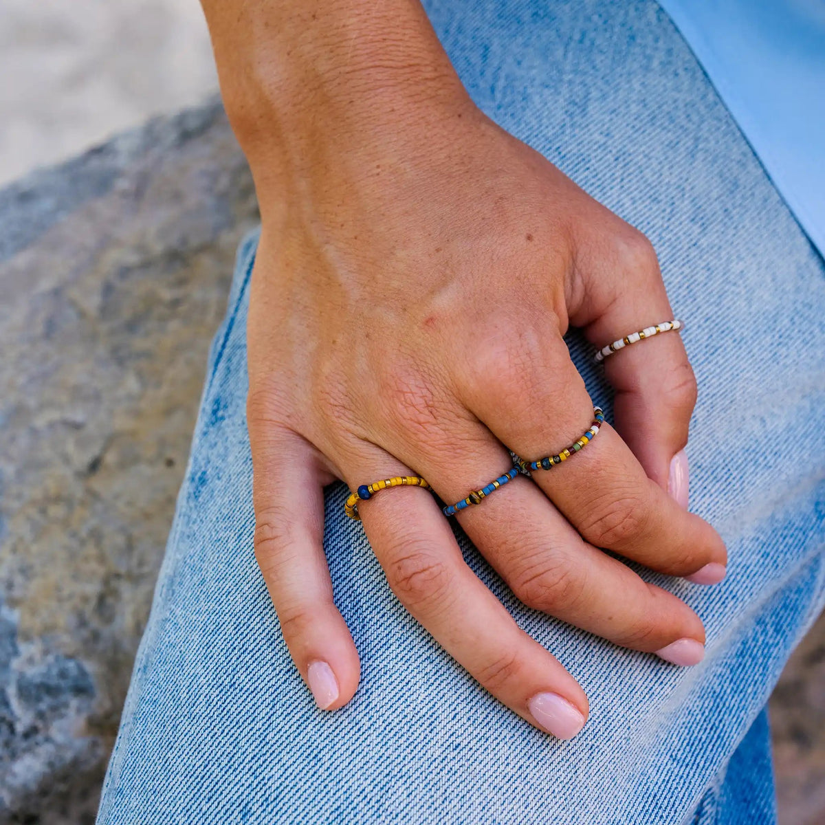 collier / bracelet INTUITION - Bague - Têtes Blondes