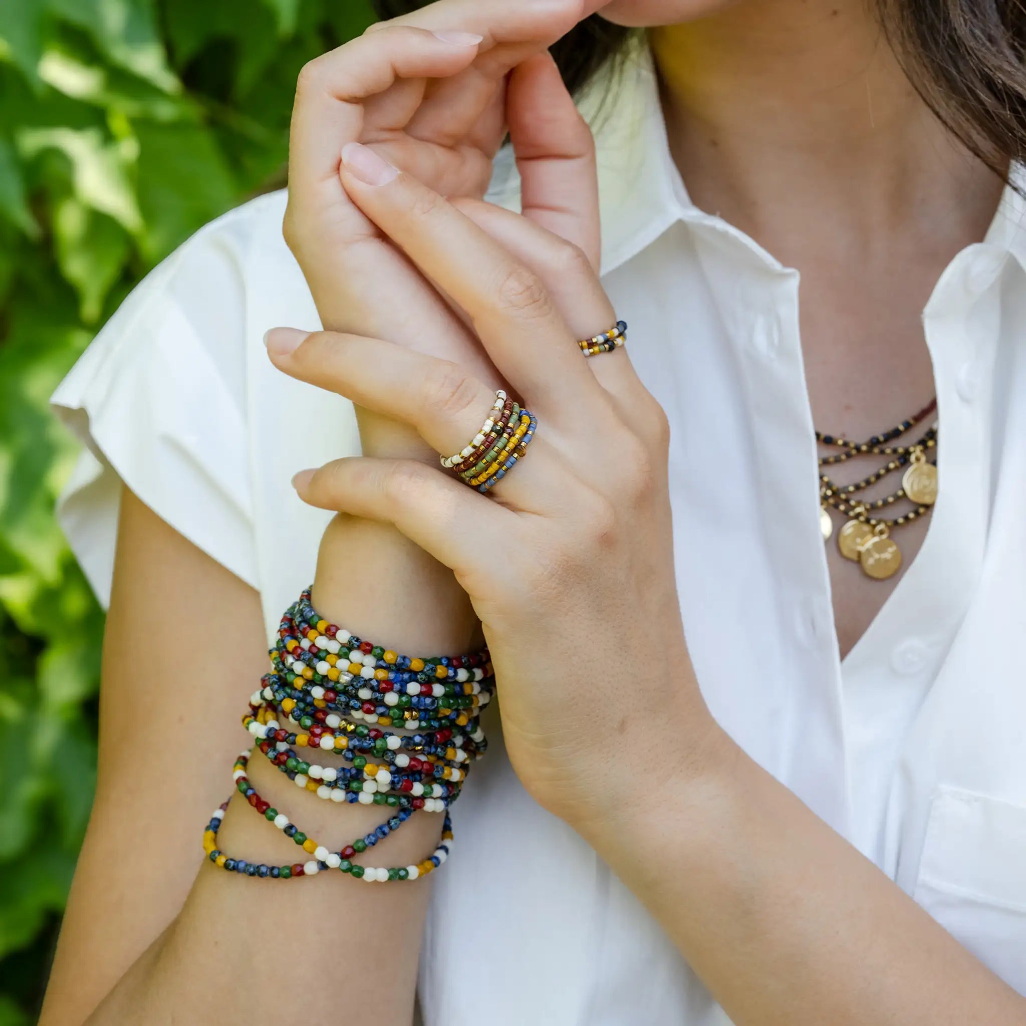 collier / bracelet INTUITION - Bague - Têtes Blondes