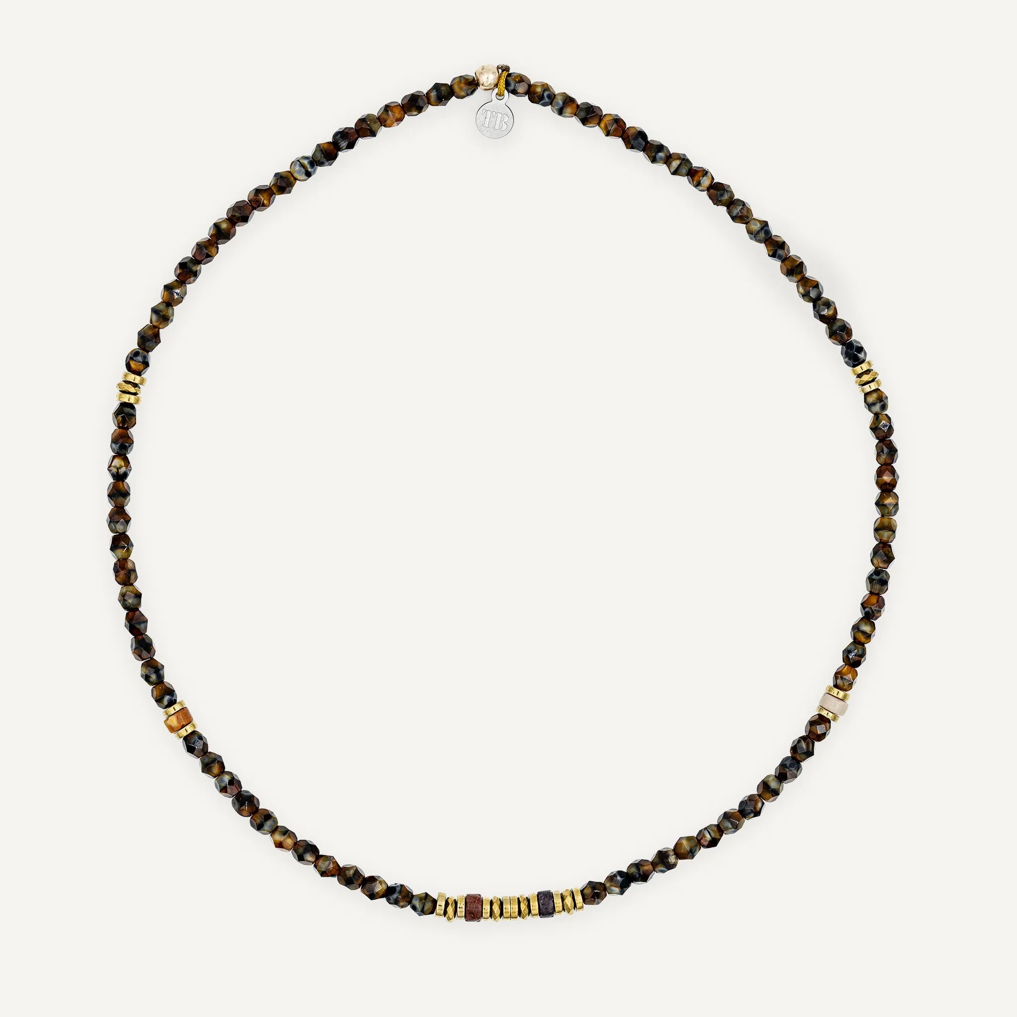 collier / bracelet KELLY GOLD - Brun - Têtes Blondes