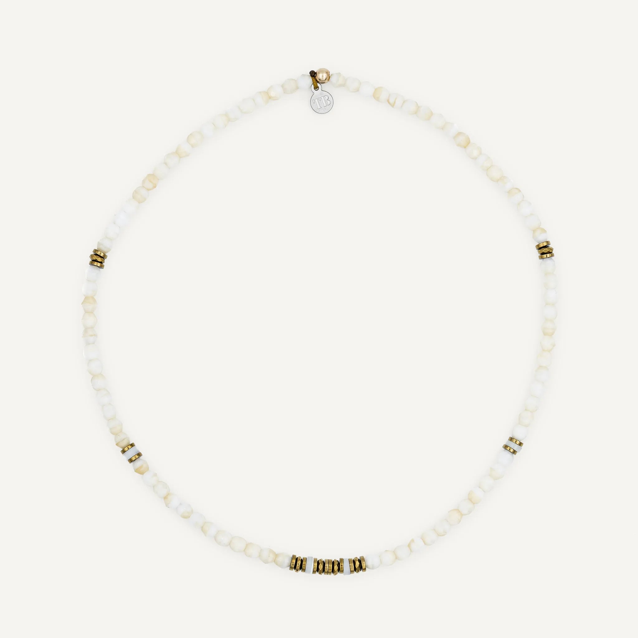 collier / bracelet KELLY GOLD - Vanille - Têtes Blondes