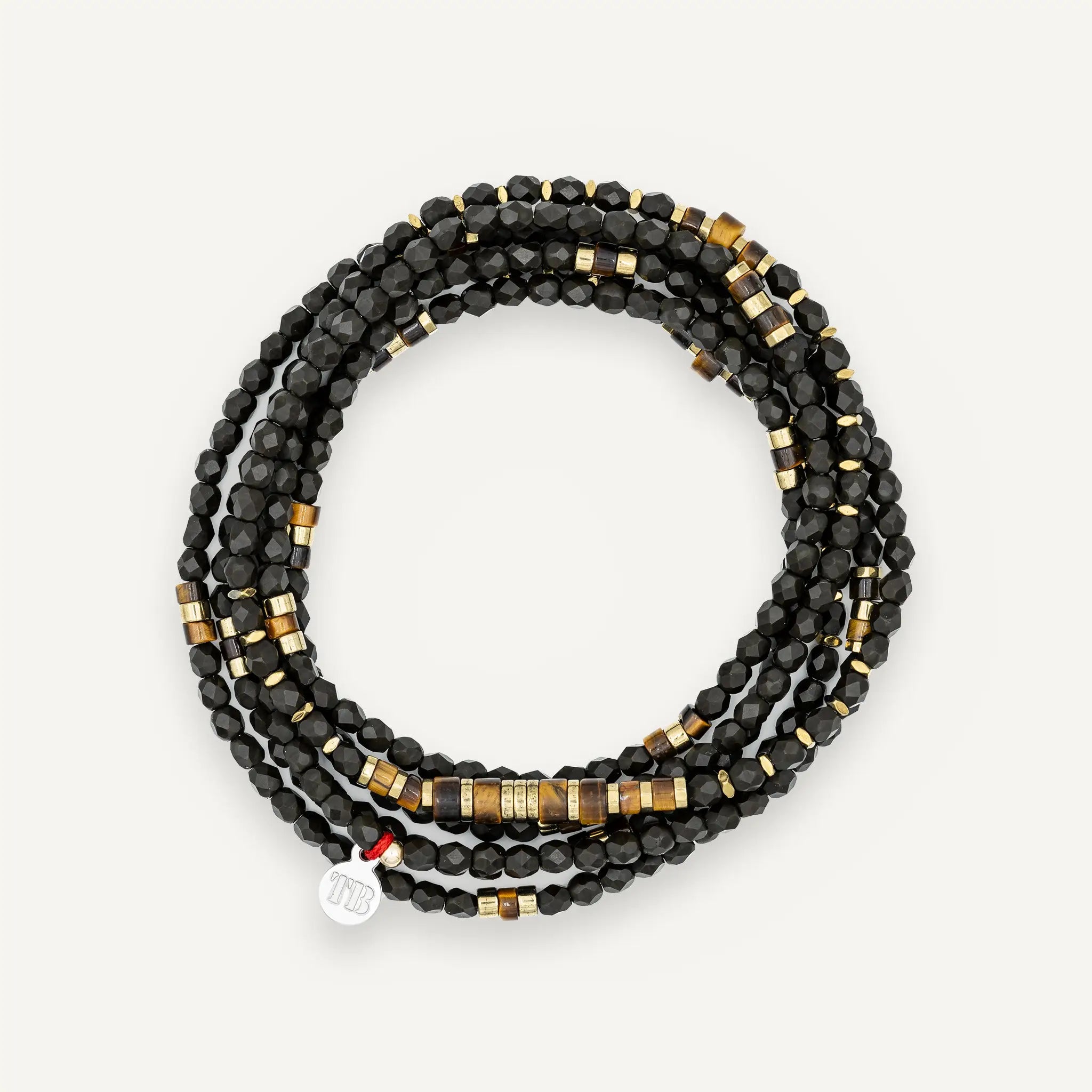 collier / bracelet LEOPARD - Brun - Têtes Blondes