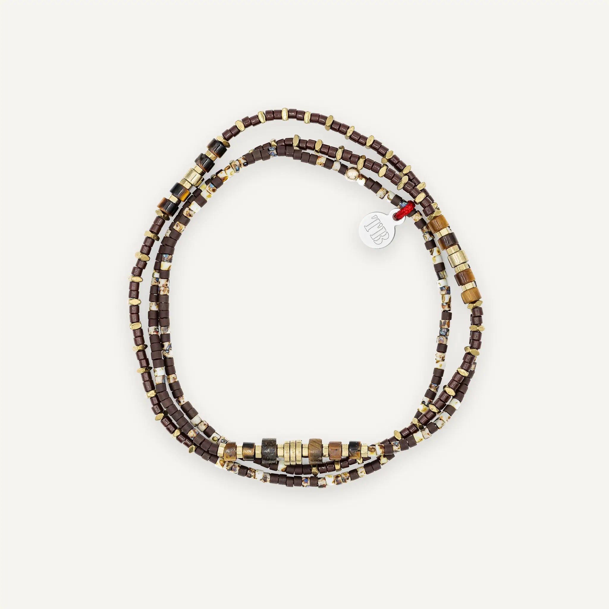 collier / bracelet LEOPARD Slim 3 - Têtes Blondes