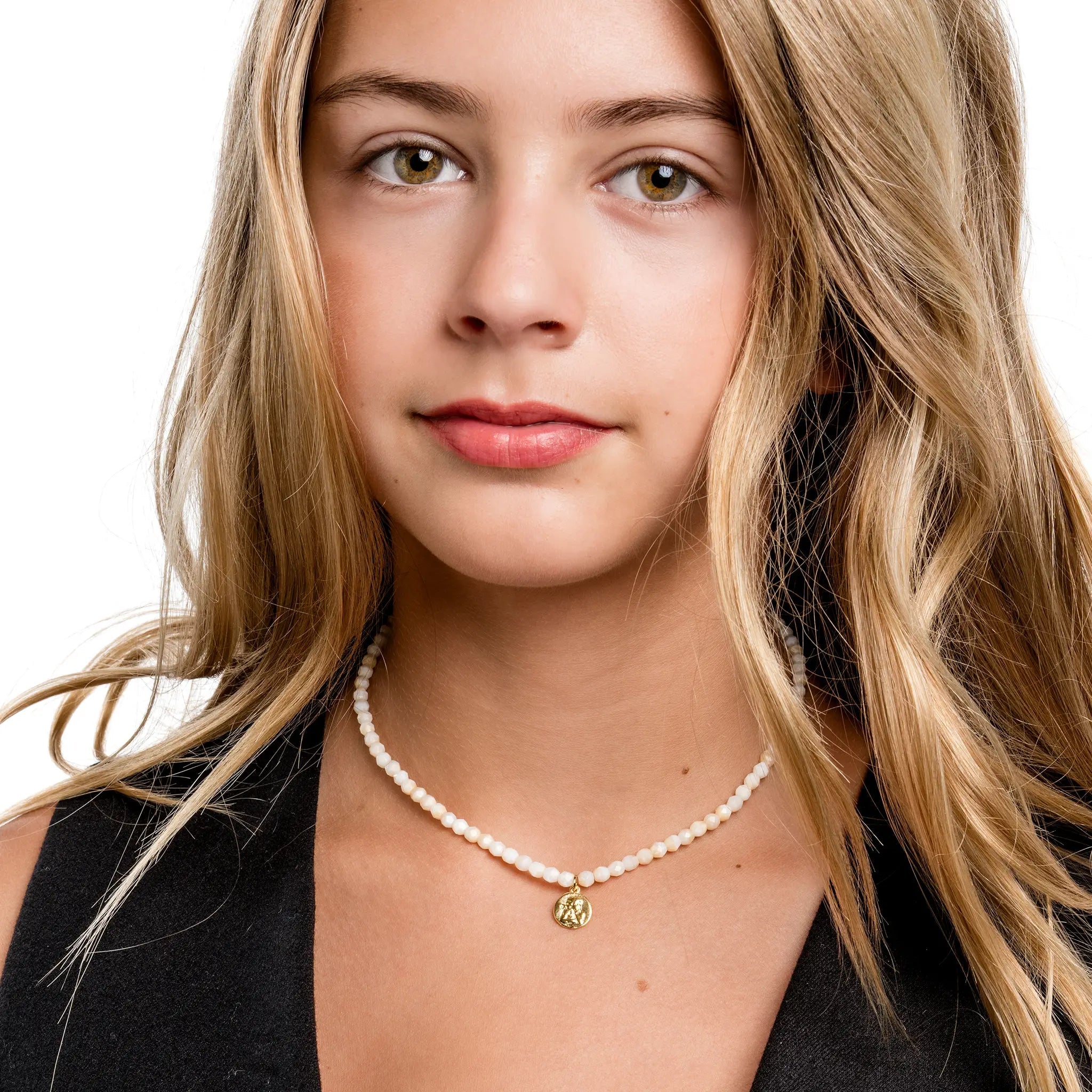 collier / bracelet LITTLE RAPHAËL - Vanille - Têtes Blondes