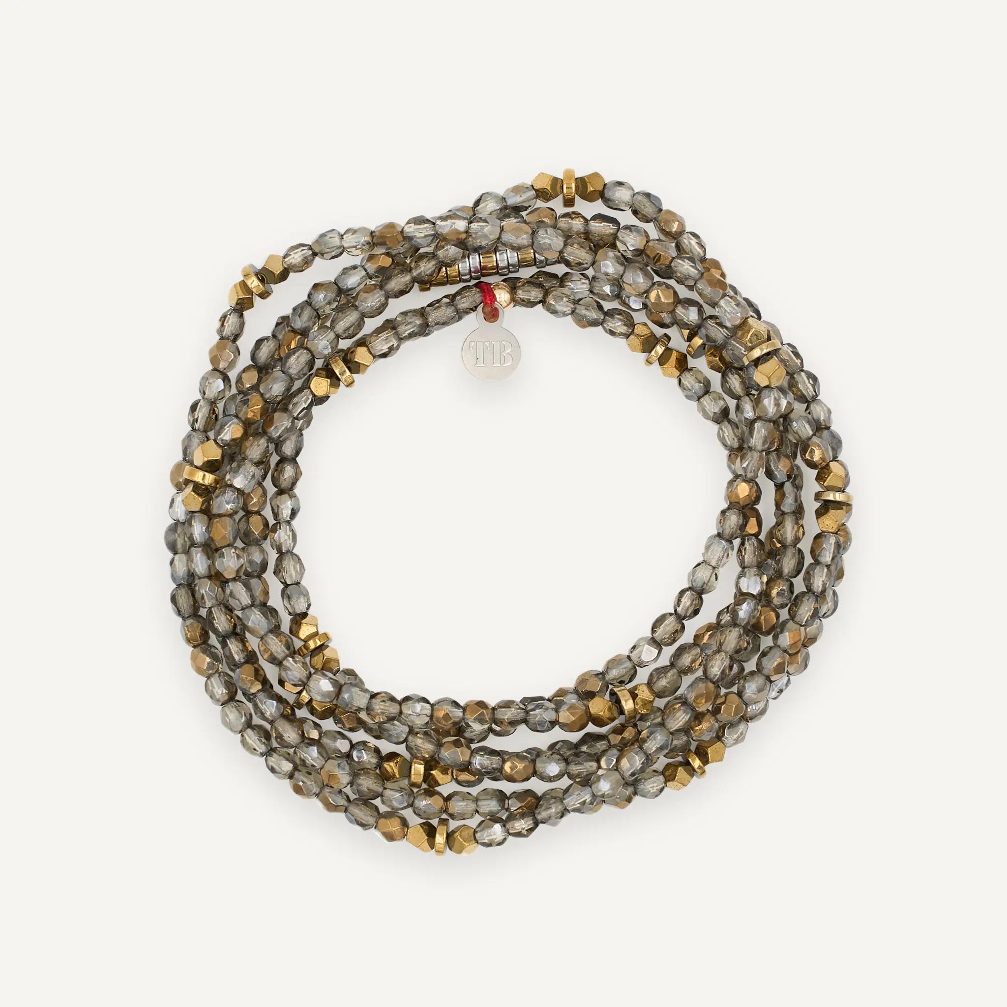 collier / bracelet LIZBETH Black Diamond - Têtes Blondes