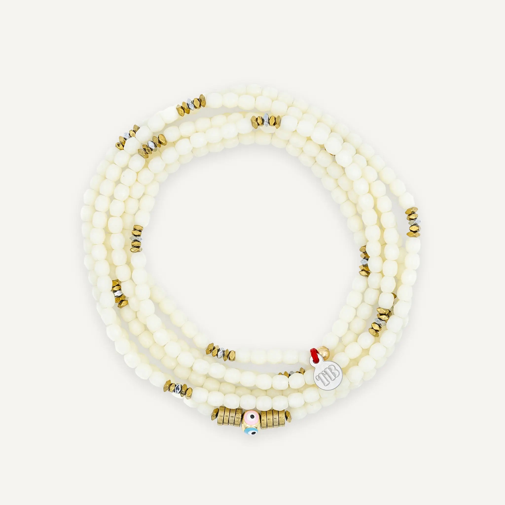 collier / bracelet NAZAR Vanille - Têtes Blondes