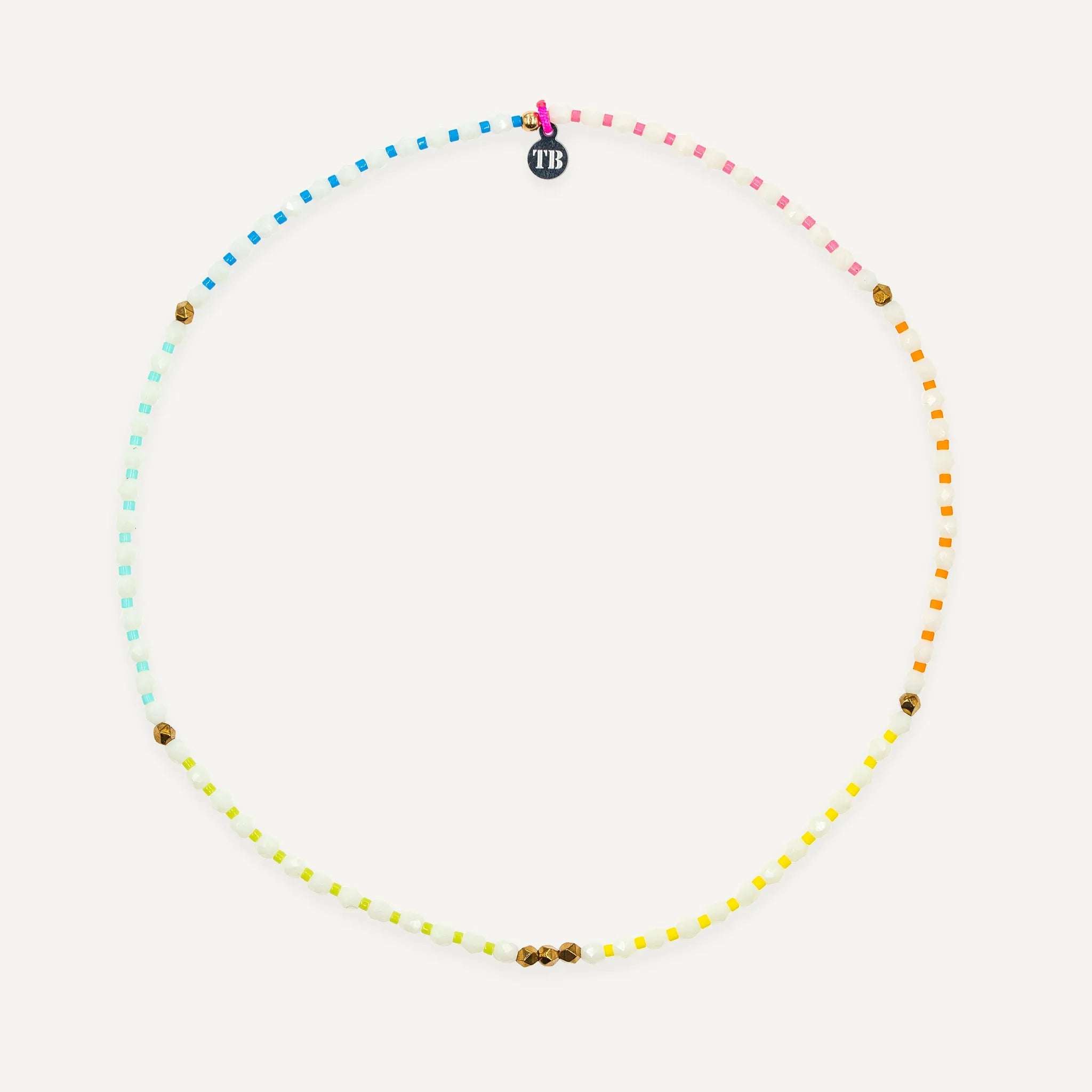 collier / bracelet NÉON - Vanille - Têtes Blondes