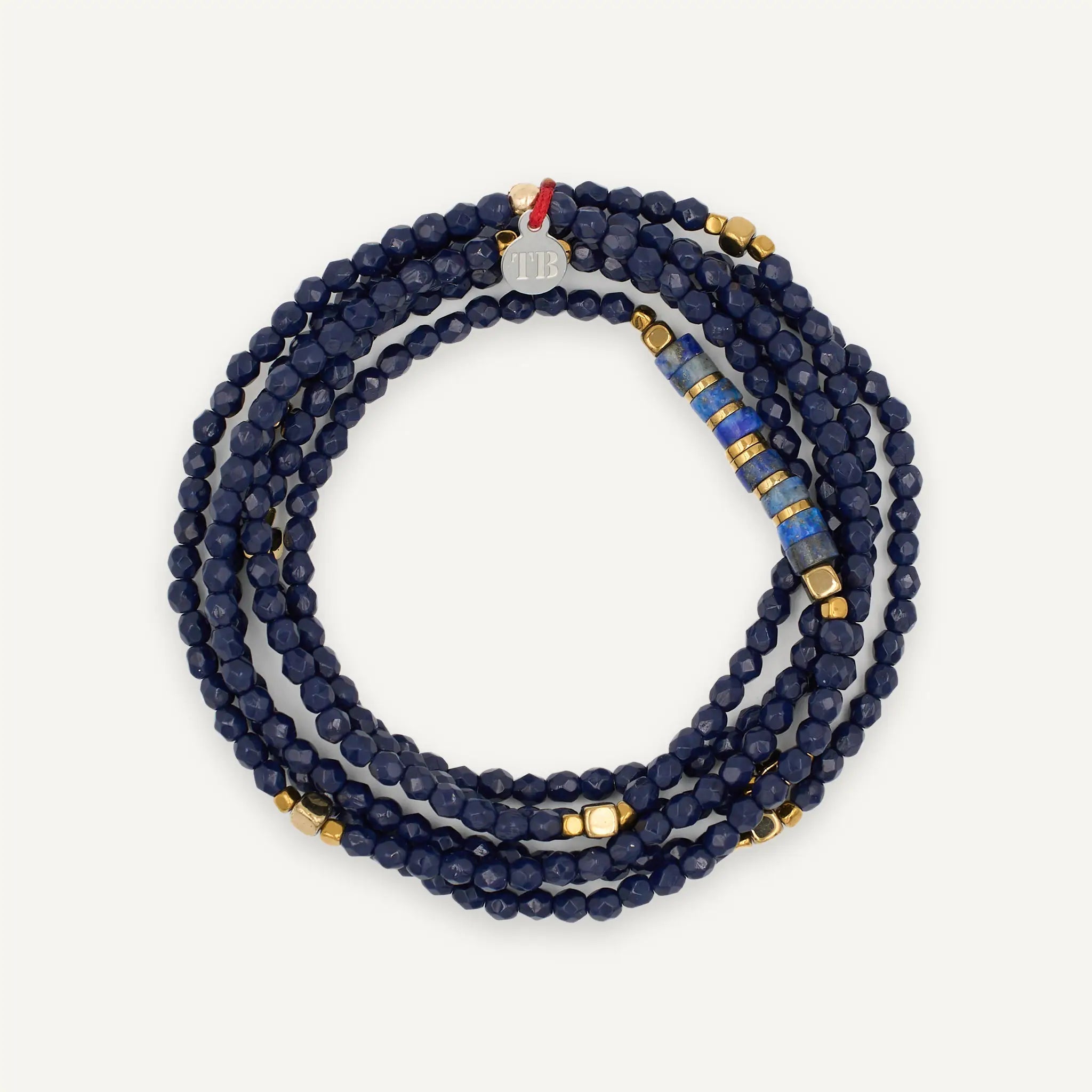 collier / bracelet NEW NADÈGE - Navy Blue - Têtes Blondes