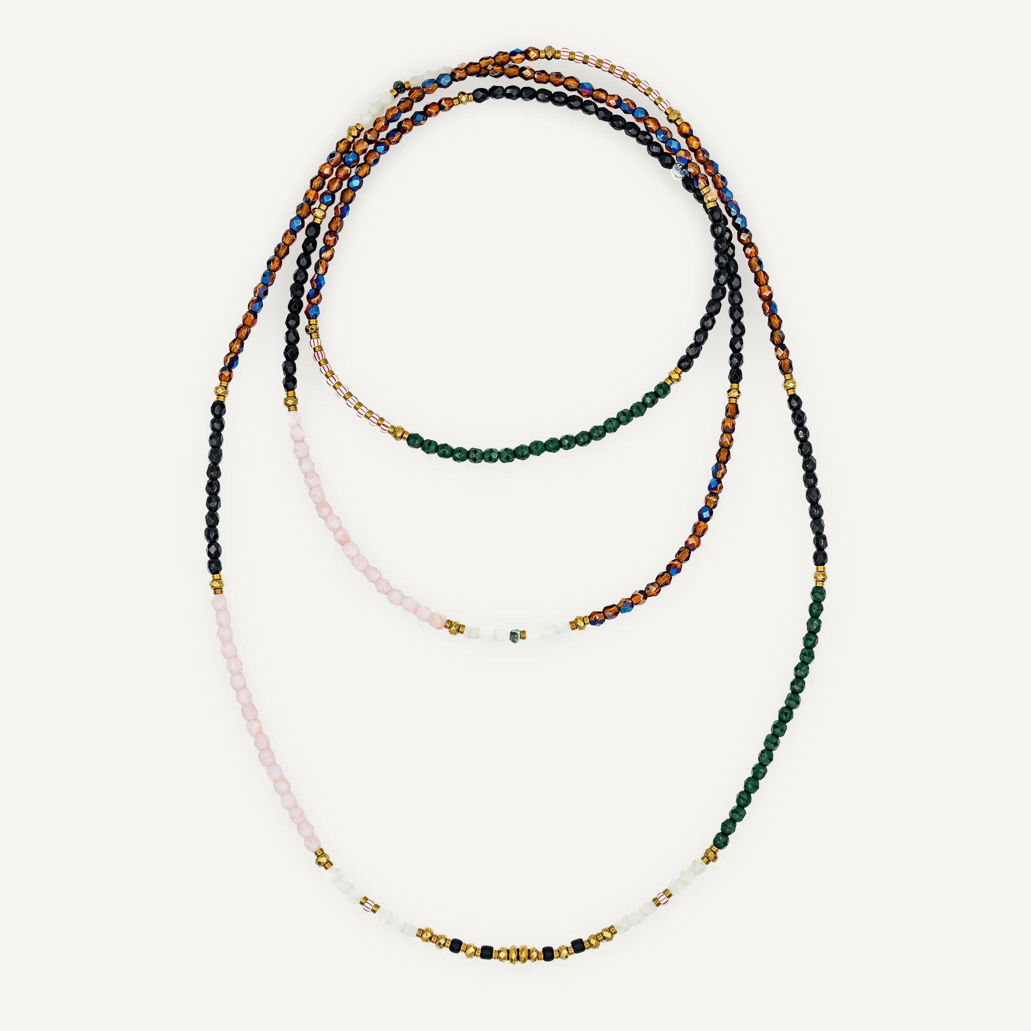 collier / bracelet NINA 6 - Multicolore - Têtes Blondes