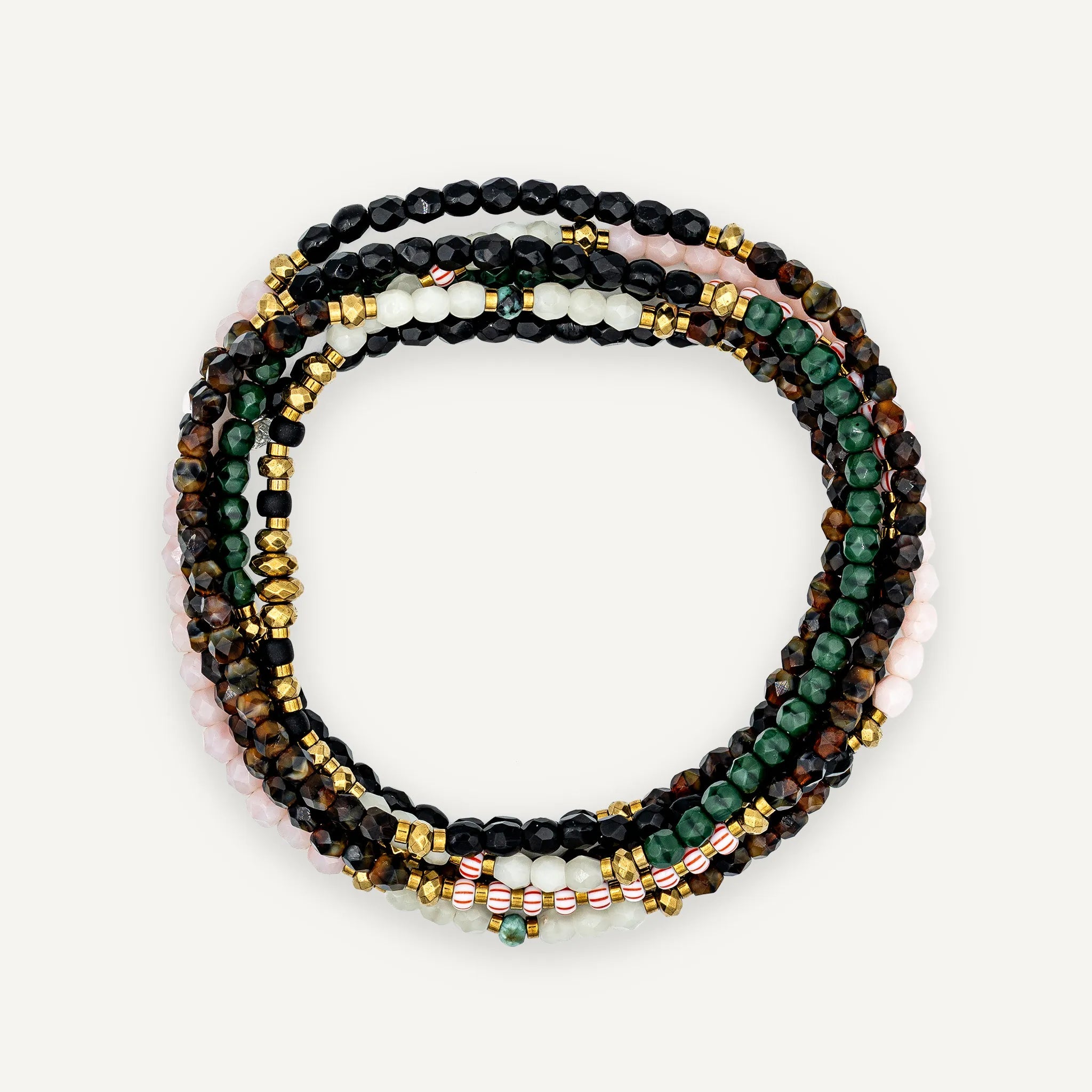 collier / bracelet NINA 6 - Multicolore - Têtes Blondes