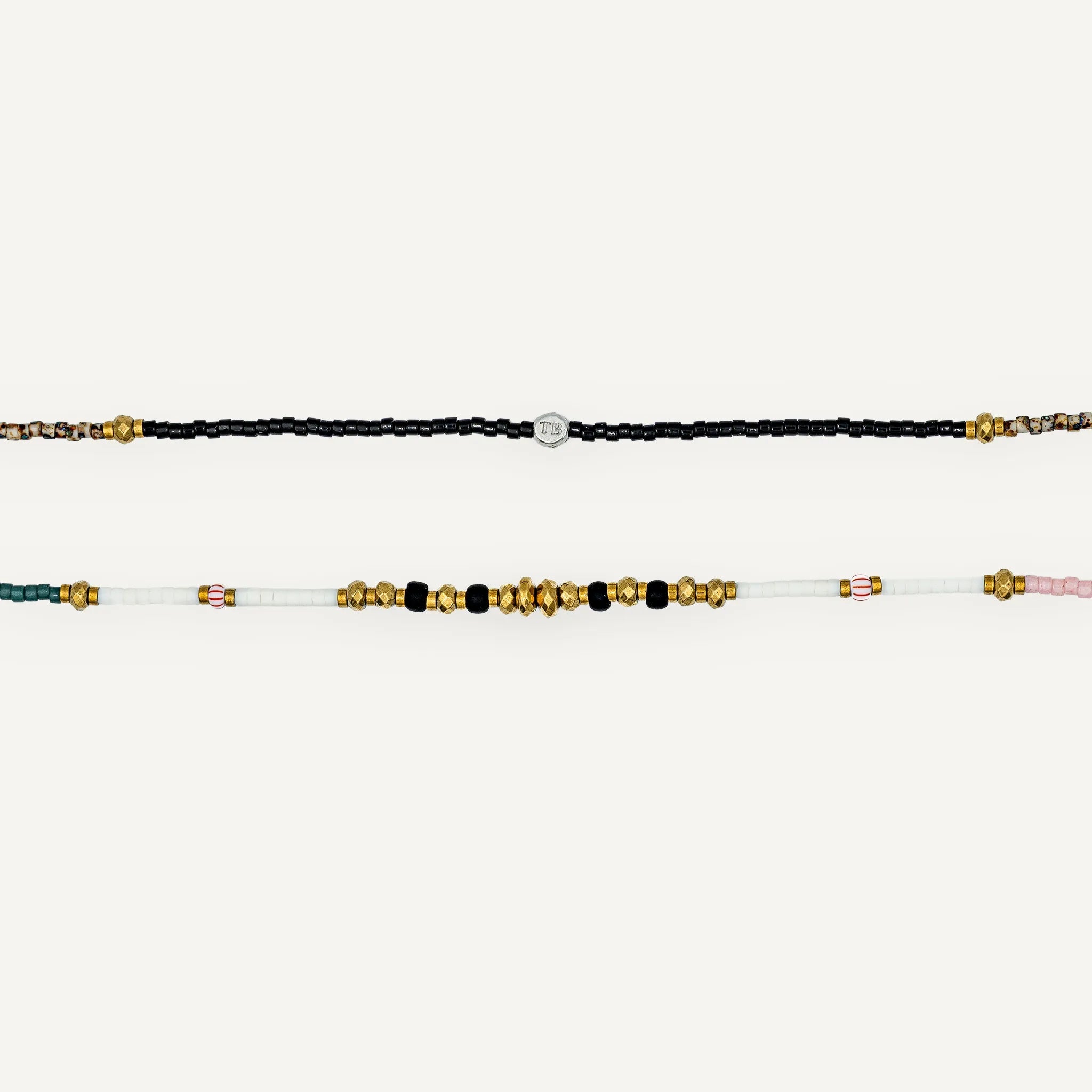 collier / bracelet NINA SLIM 3 - Multicolore - Têtes Blondes