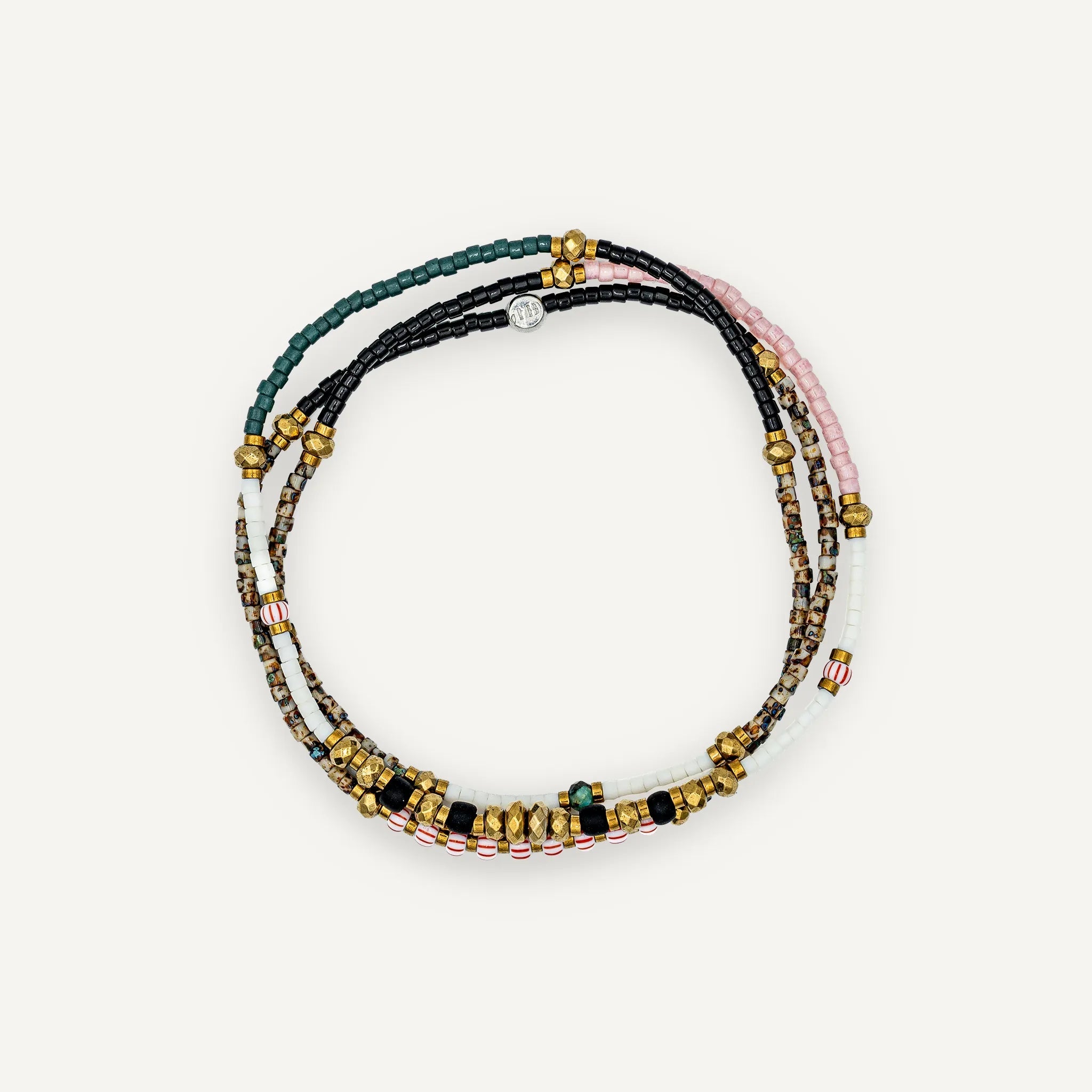 collier / bracelet NINA SLIM 3 - Multicolore - Têtes Blondes