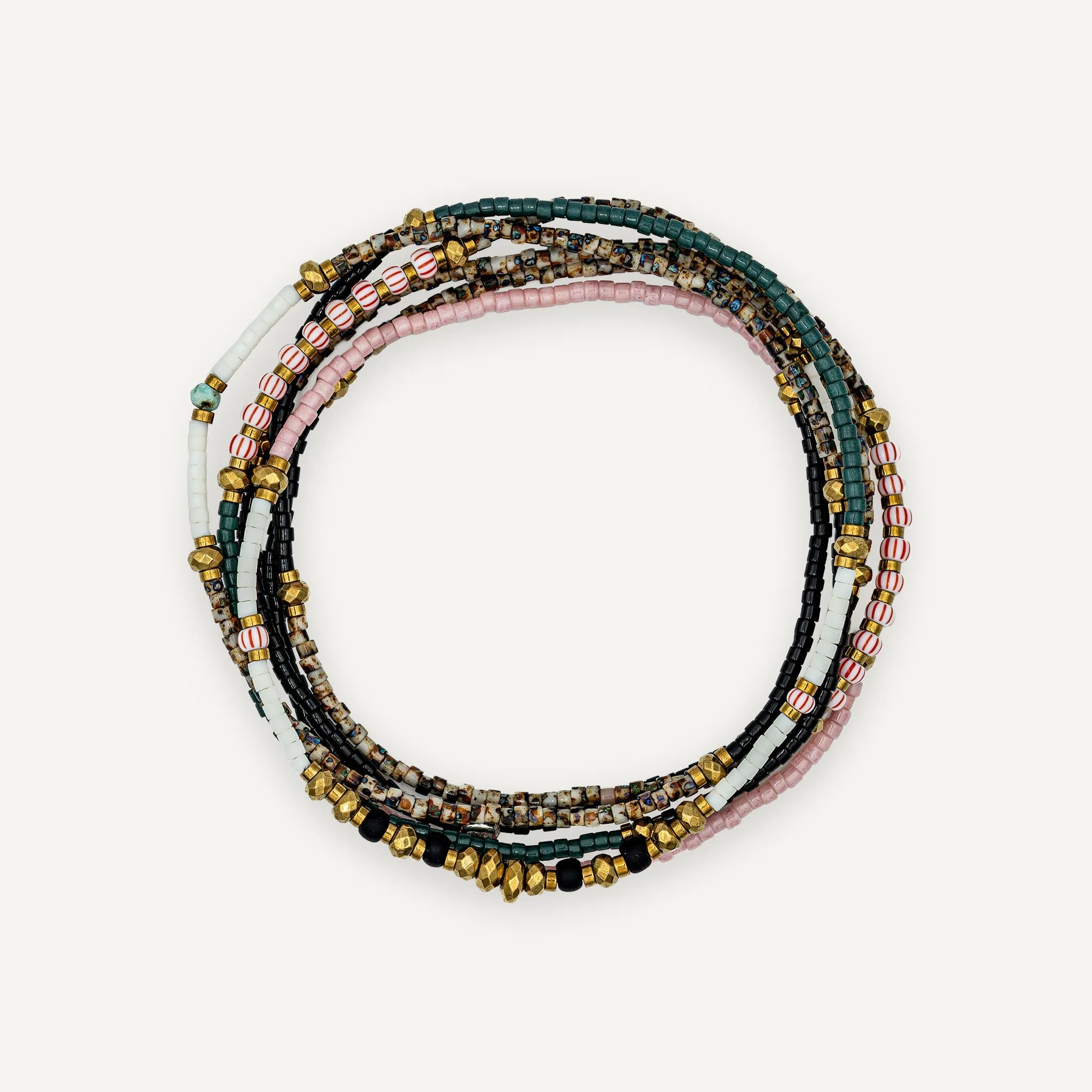 collier / bracelet NINA SLIM 6 - Multicolore - Têtes Blondes