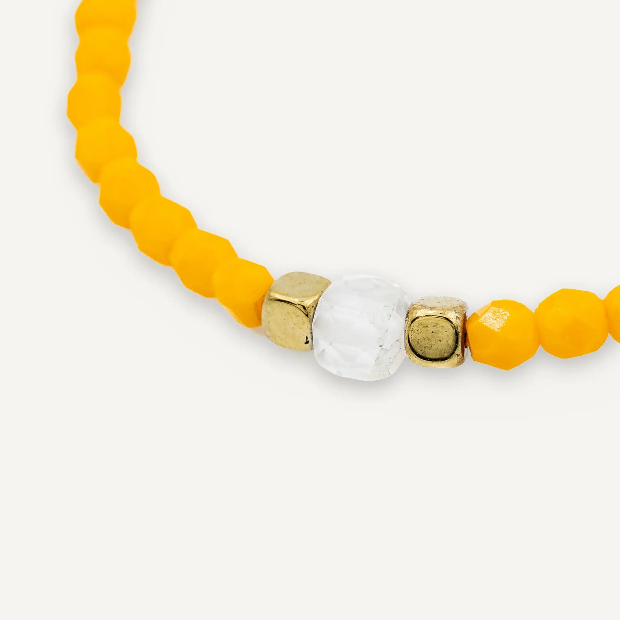 collier / bracelet NOVEMBRE 1 - Citrine - Têtes Blondes