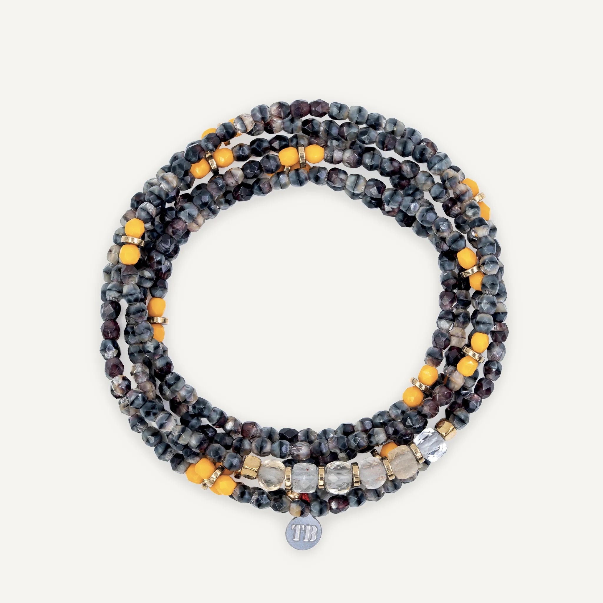 collier / bracelet NOVEMBRE 6 - Citrine - Têtes Blondes