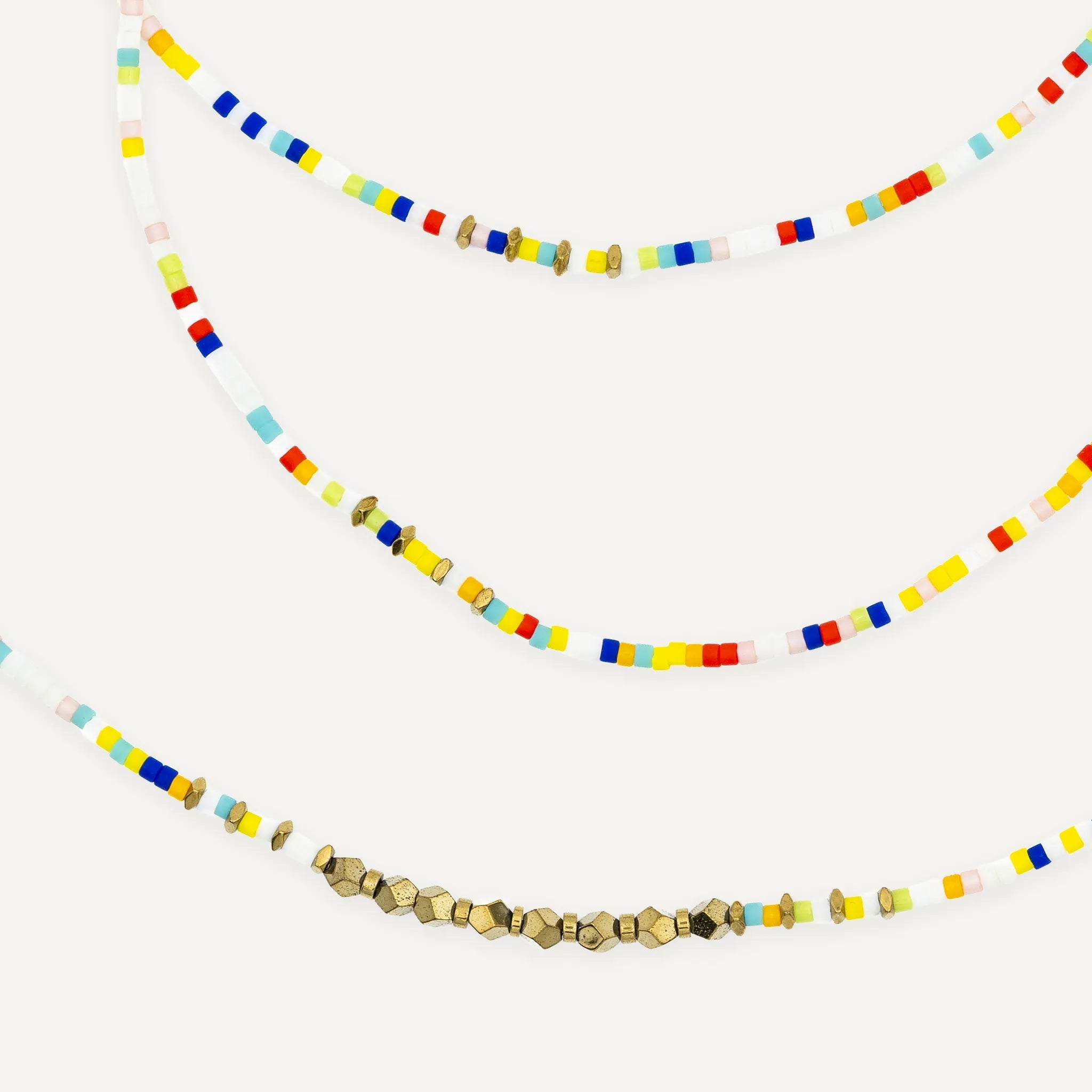 collier / bracelet PAMPELONNE SLIM 6 - Têtes Blondes