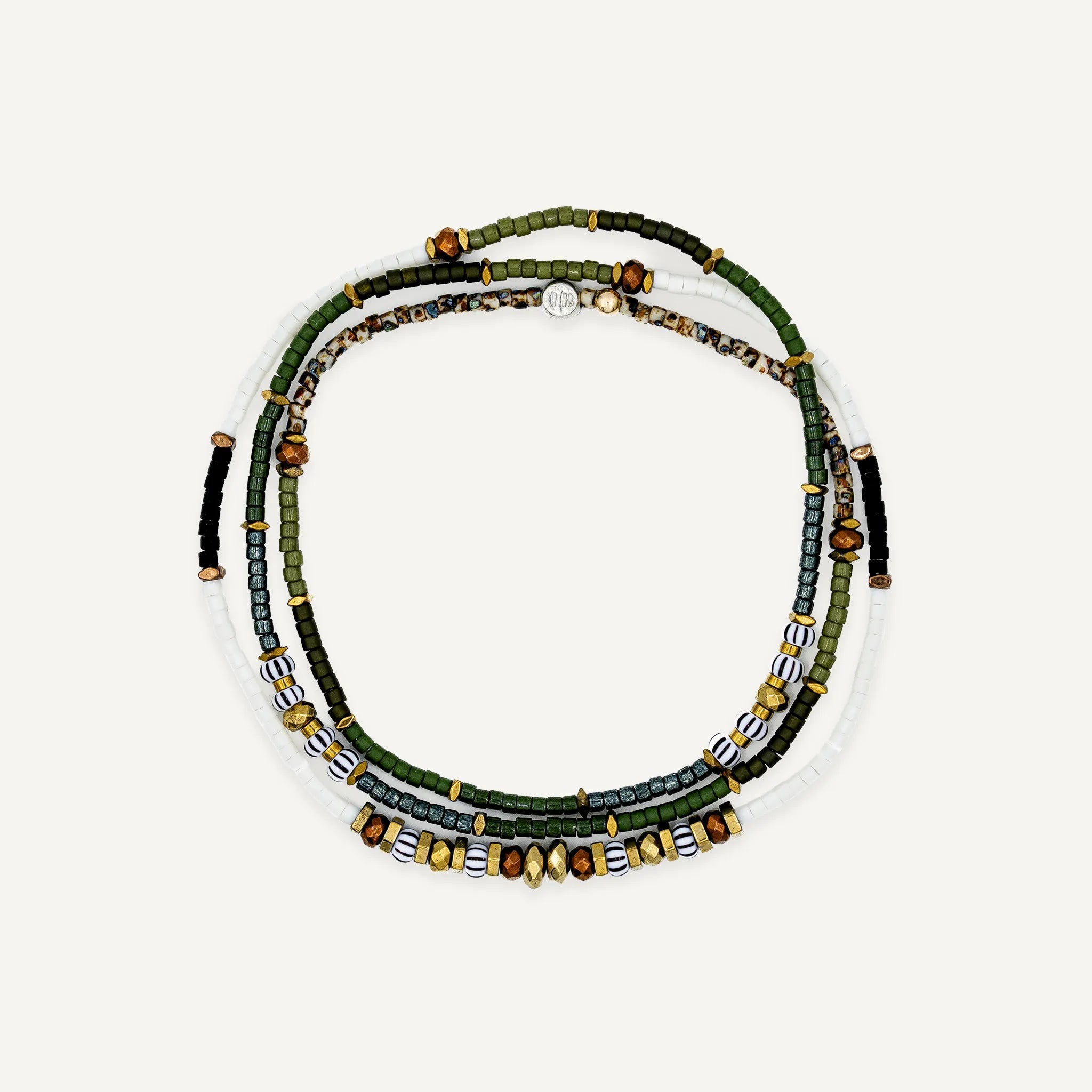collier / bracelet PISTACHIO 3 - Têtes Blondes