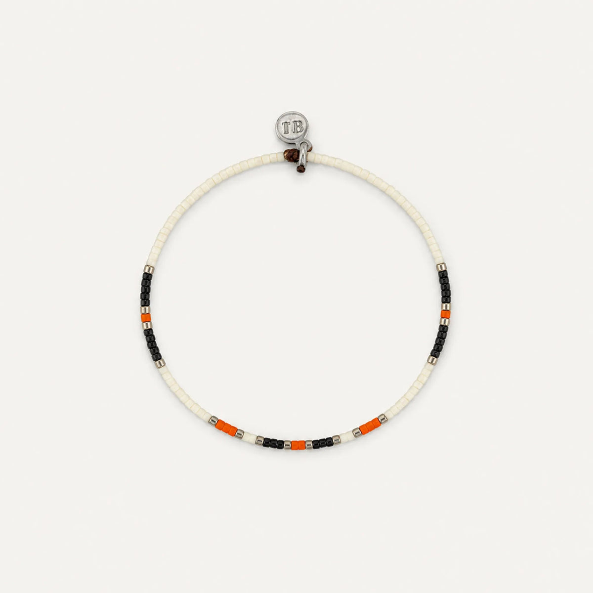 collier / bracelet PLAYA 1 - Vanille & Brun - Têtes Blondes