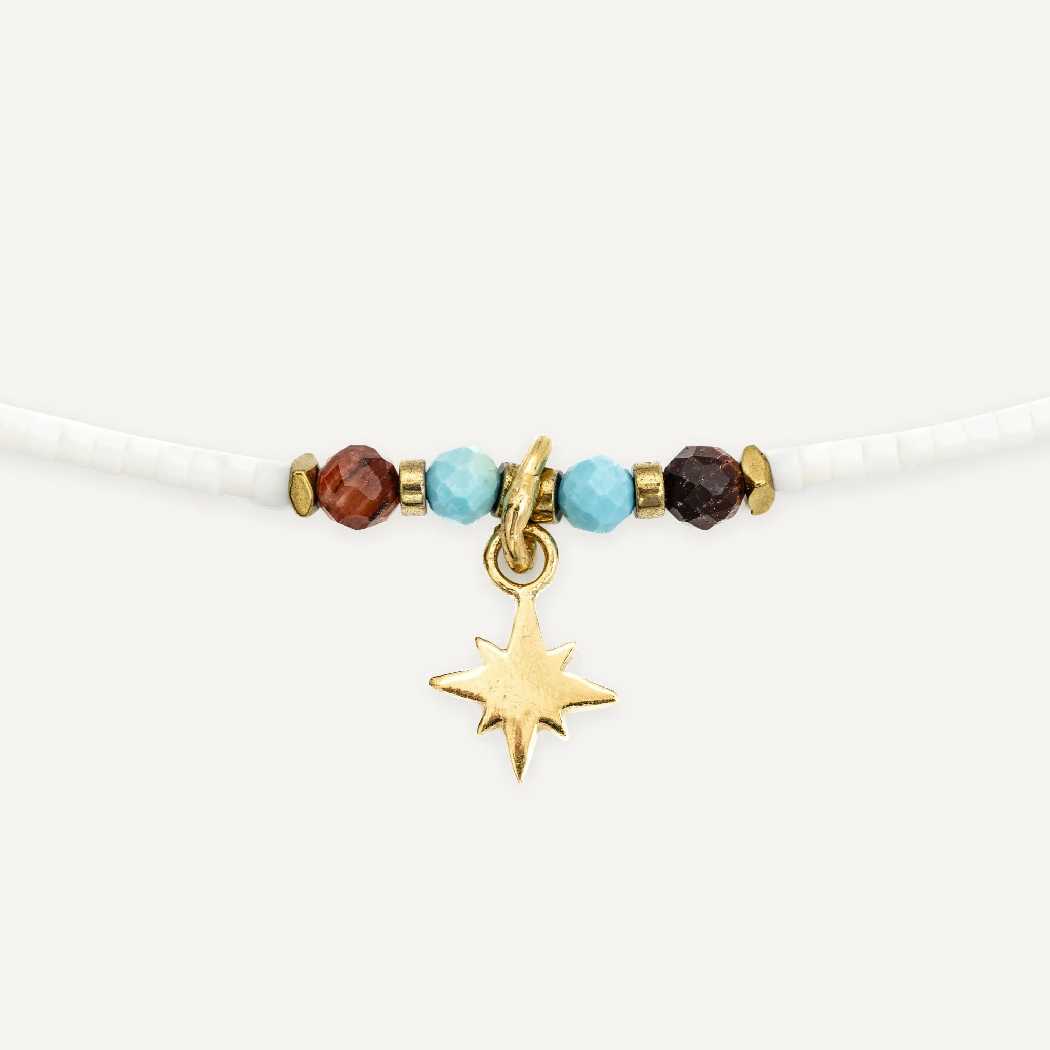 collier / bracelet POLAIRE GOLD Vanille - Têtes Blondes