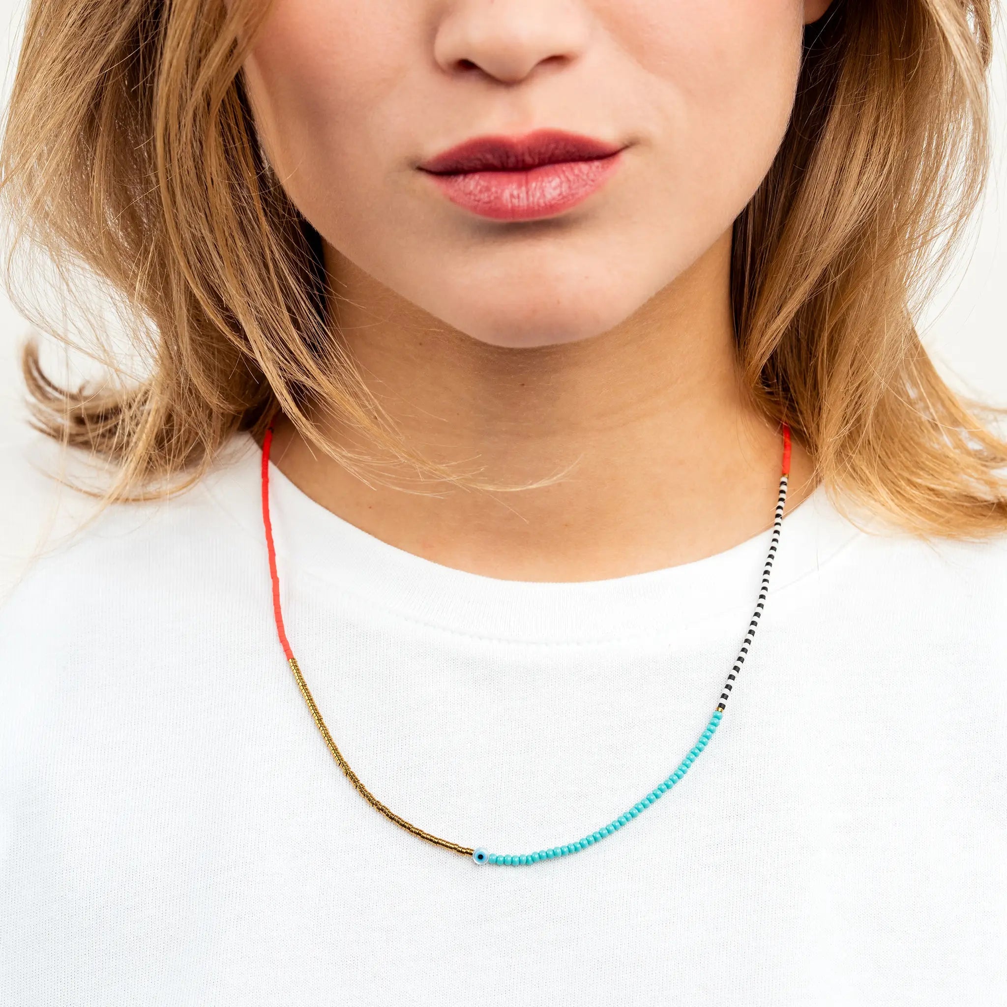 collier / bracelet PROTECTION - Édition Limitée - Têtes Blondes