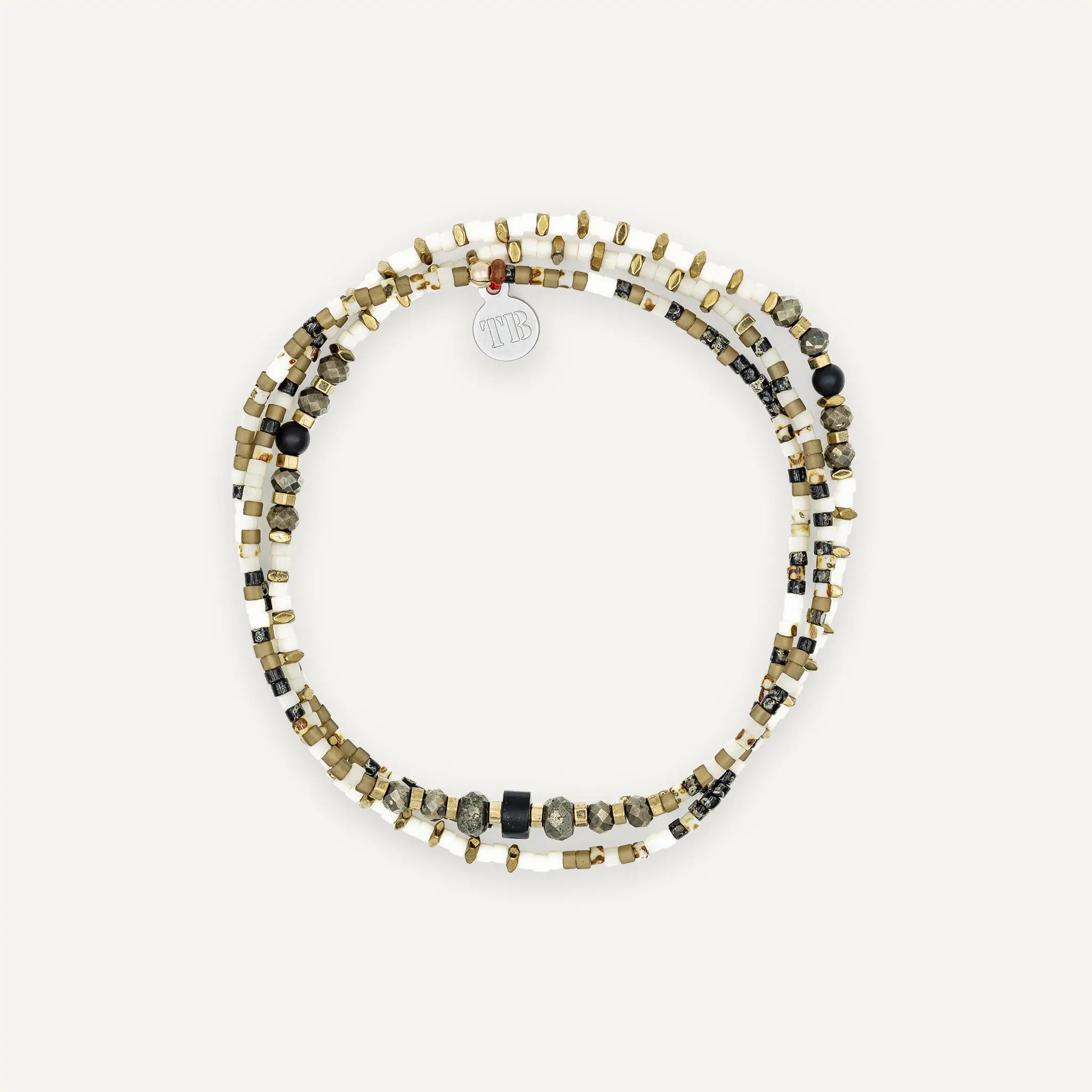 collier / bracelet PYTHON Slim 3 - Têtes Blondes