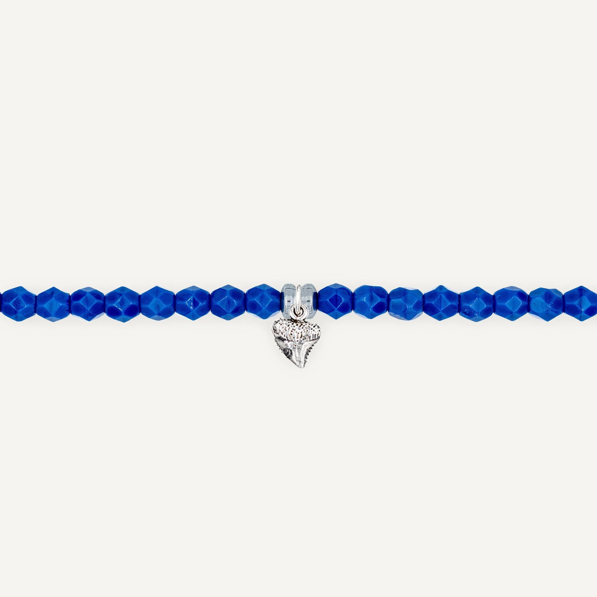 collier / bracelet Ras de cou - Bleu Majorelle - Têtes Blondes