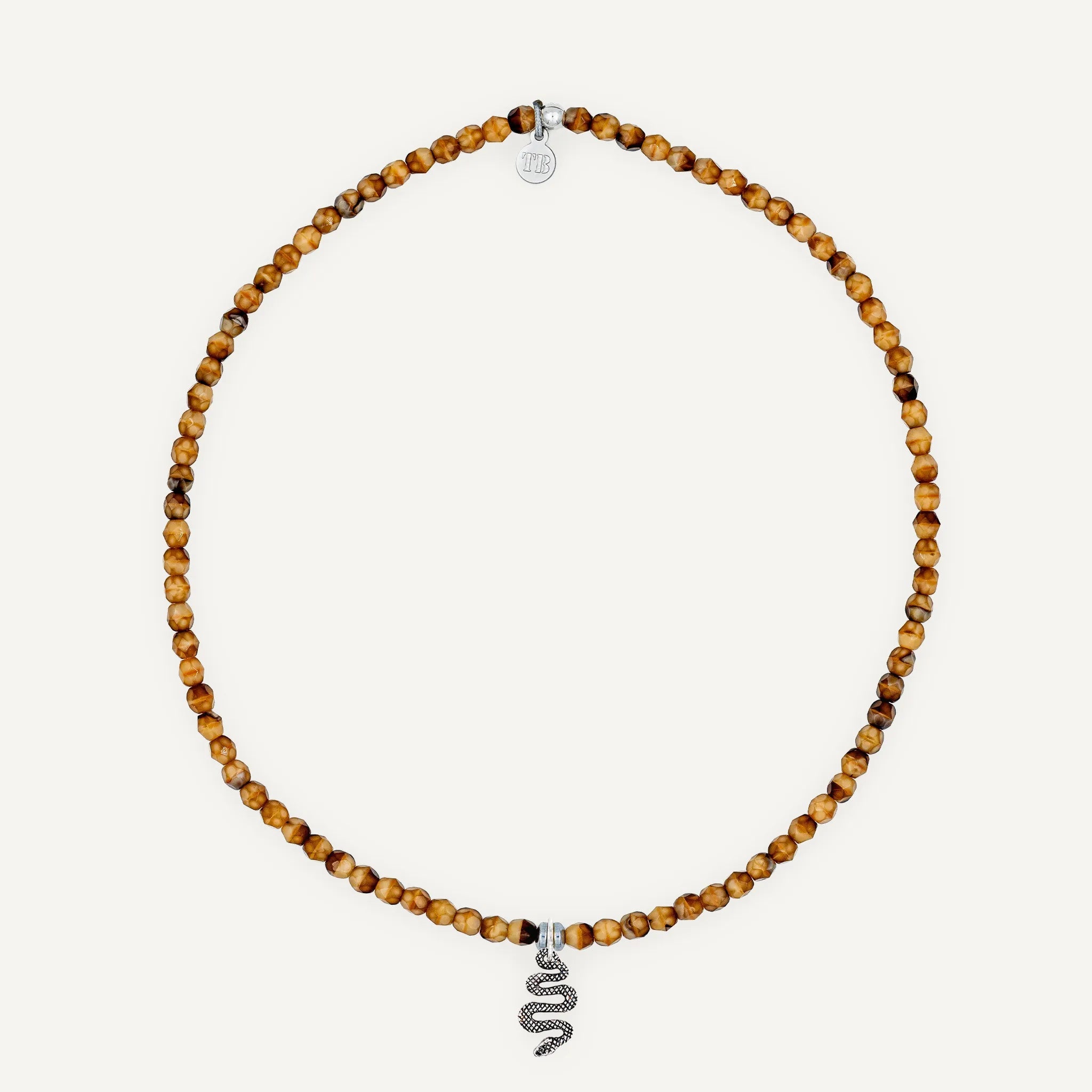 collier / bracelet Ras de cou - Caramel - Têtes Blondes