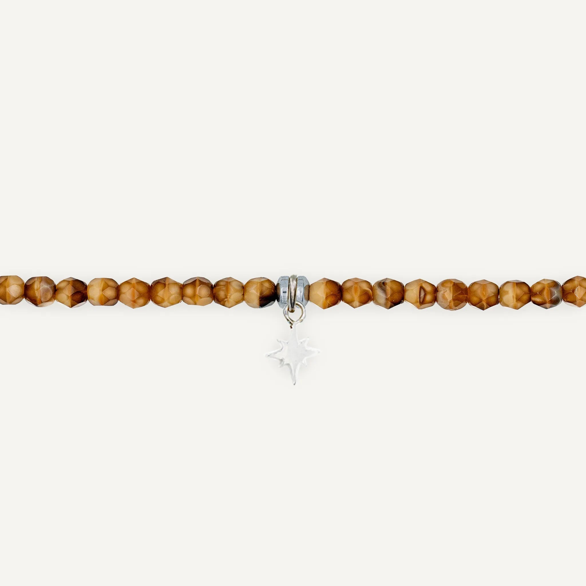 collier / bracelet Ras de cou - Caramel - Têtes Blondes