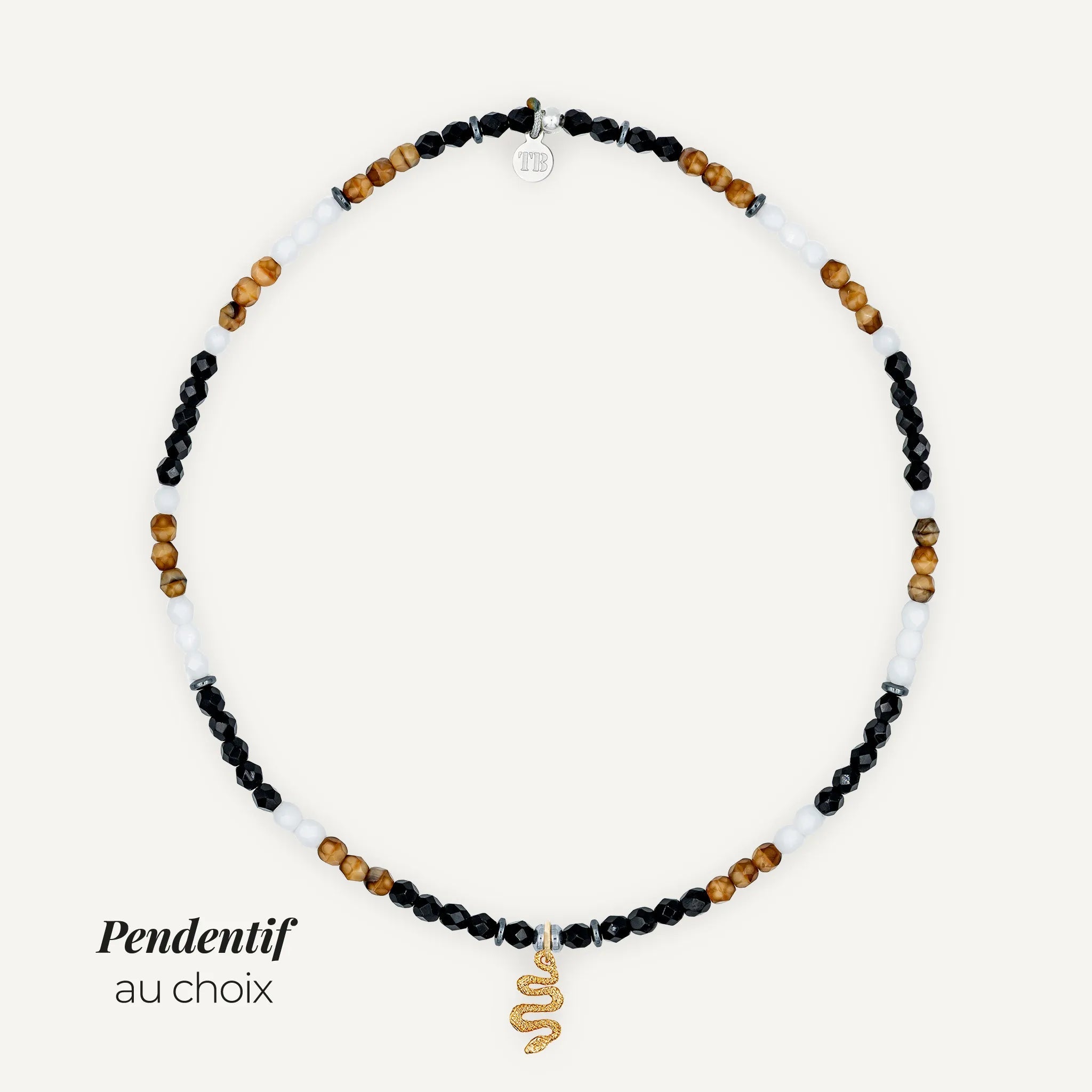 collier / bracelet Ras de cou - Cherokee - Têtes Blondes