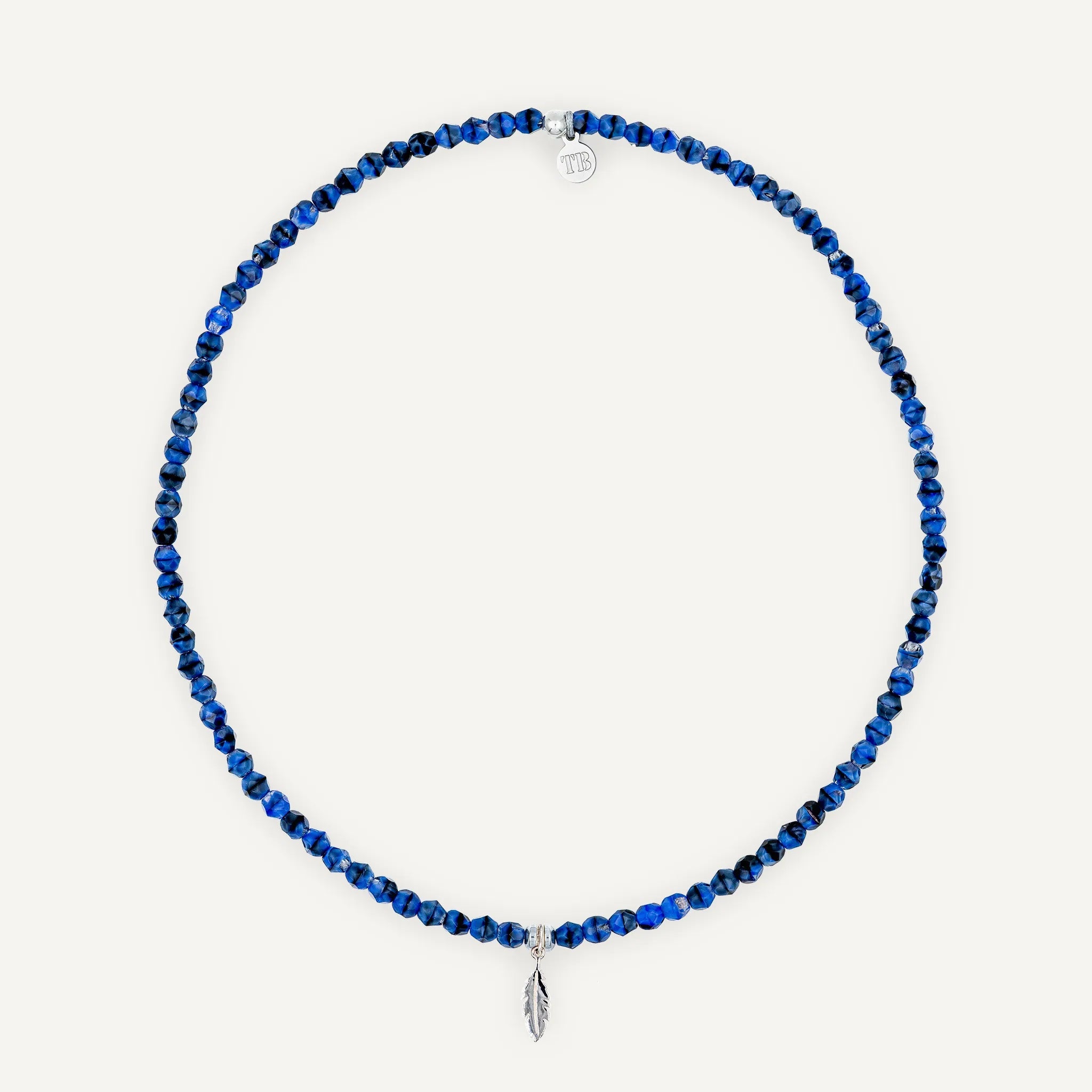 collier / bracelet Ras de cou - Denim - Têtes Blondes