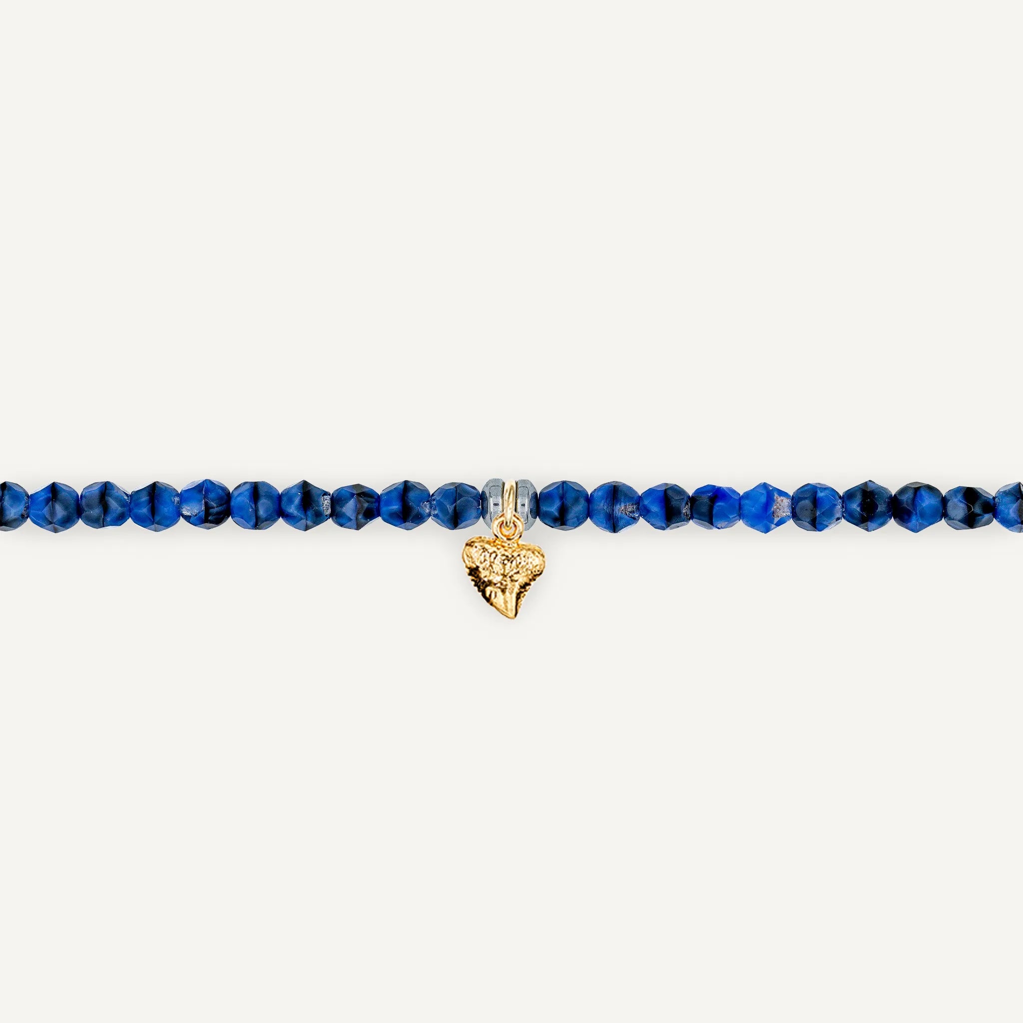 collier / bracelet Ras de cou - Denim - Têtes Blondes